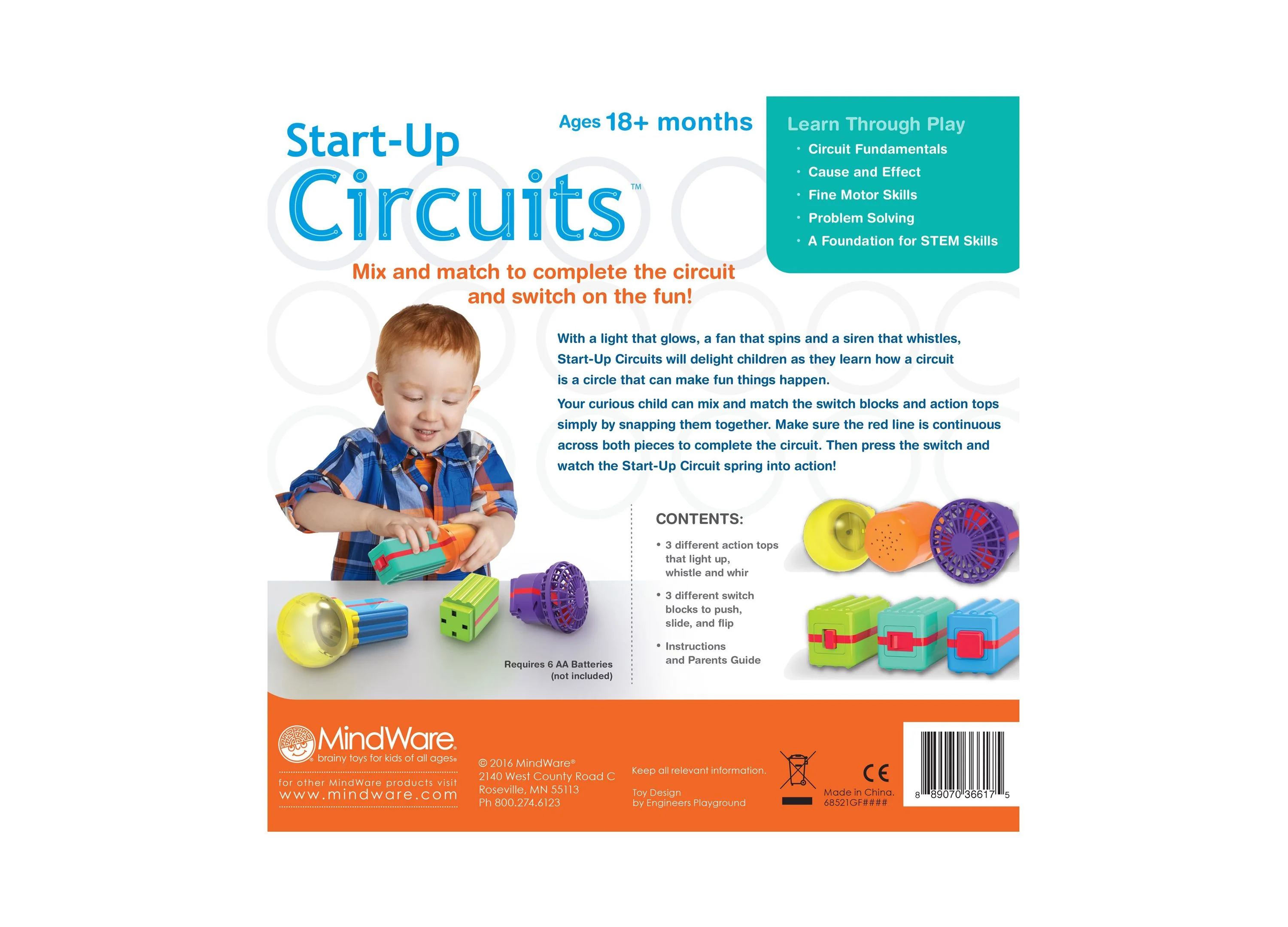 MindWare Start-Up Circuits - Interactive Learning Toy for Toddlers - Image 2