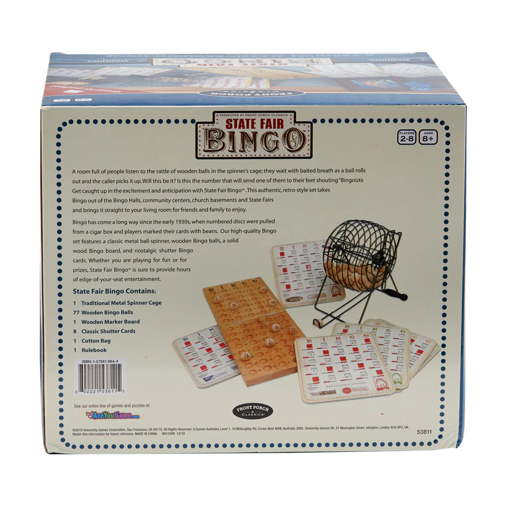 State Fair Bingo Classic Edition Family Game - Image 3