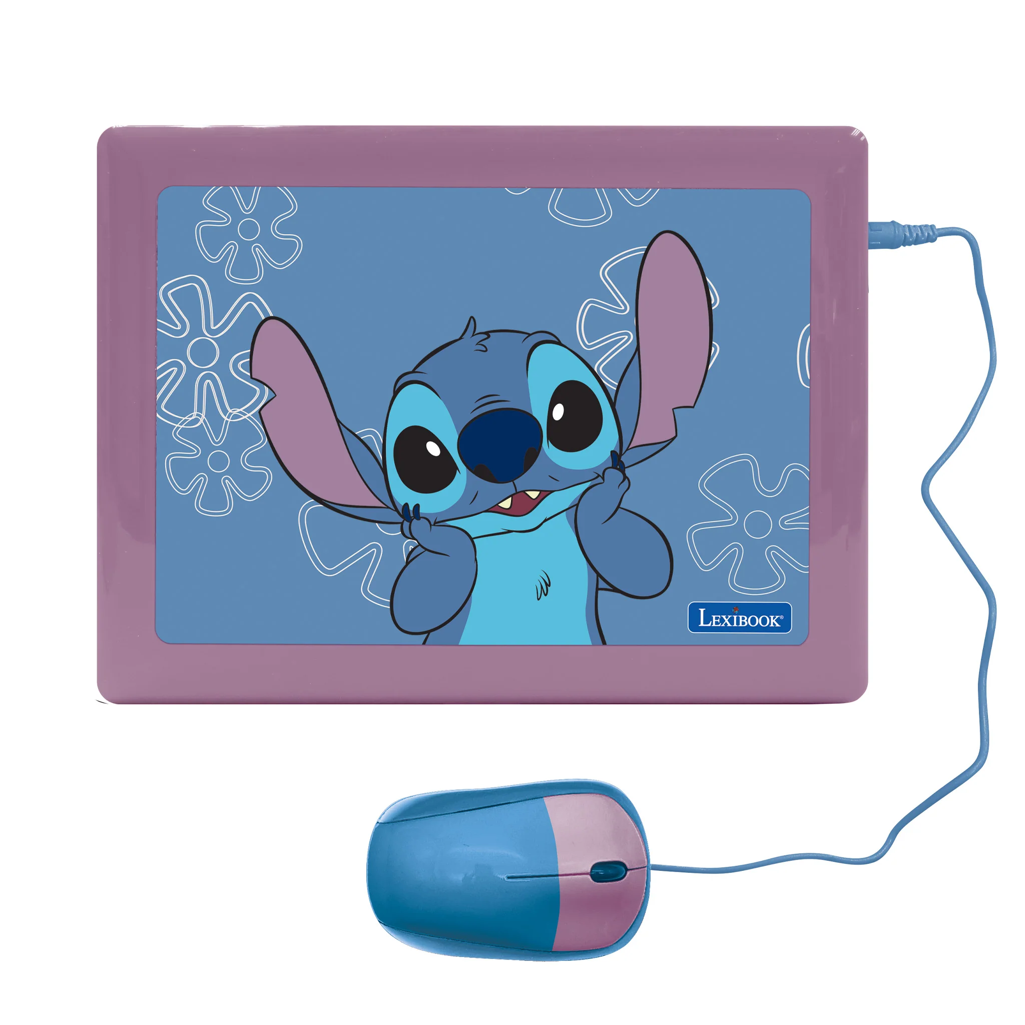 Lexibook Disney Stitch Bilingual Educational Laptop, 170 Activities, Blue - Image 3