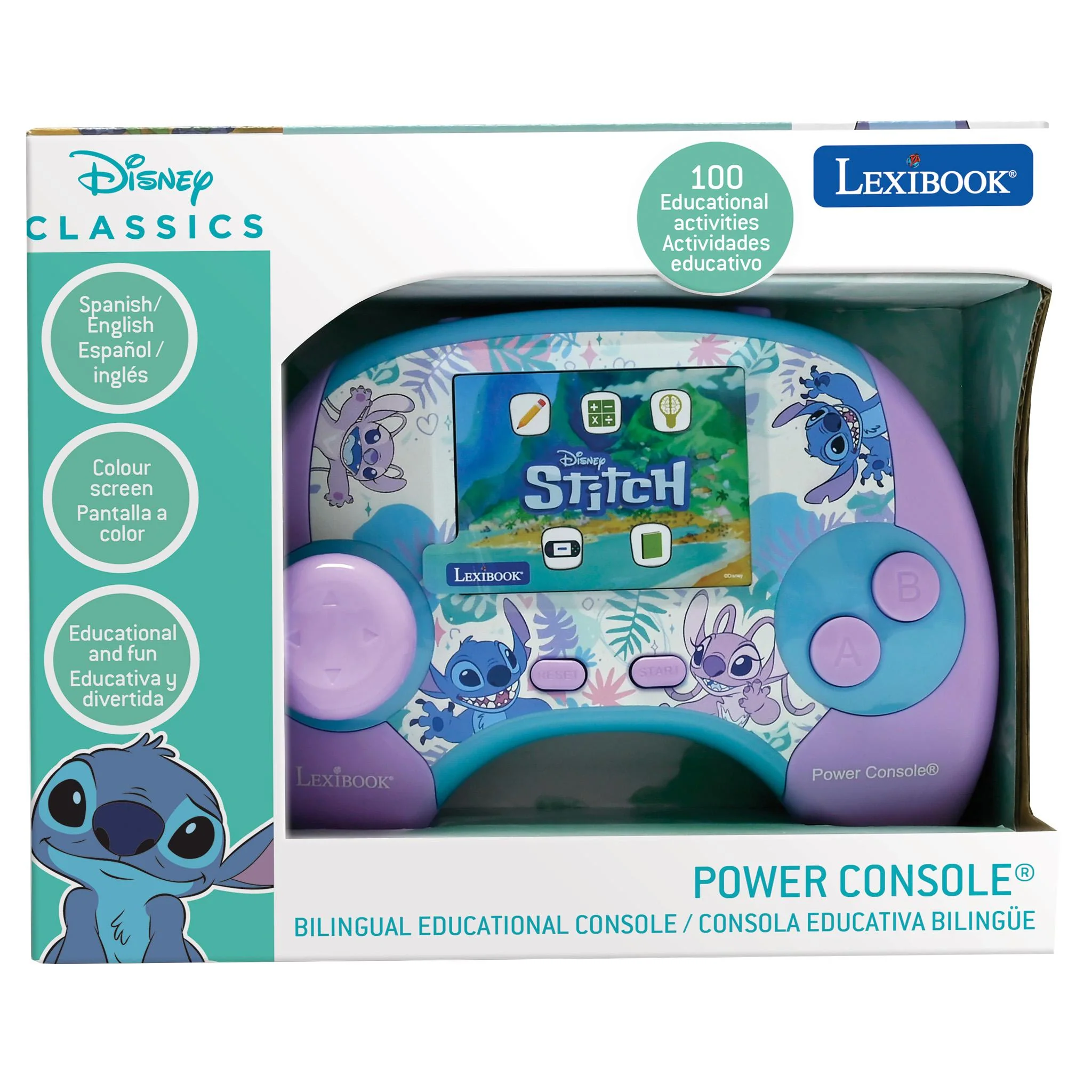 Stitch Bilingual Educational Game Console with 100 Interactive Activities - Image 6