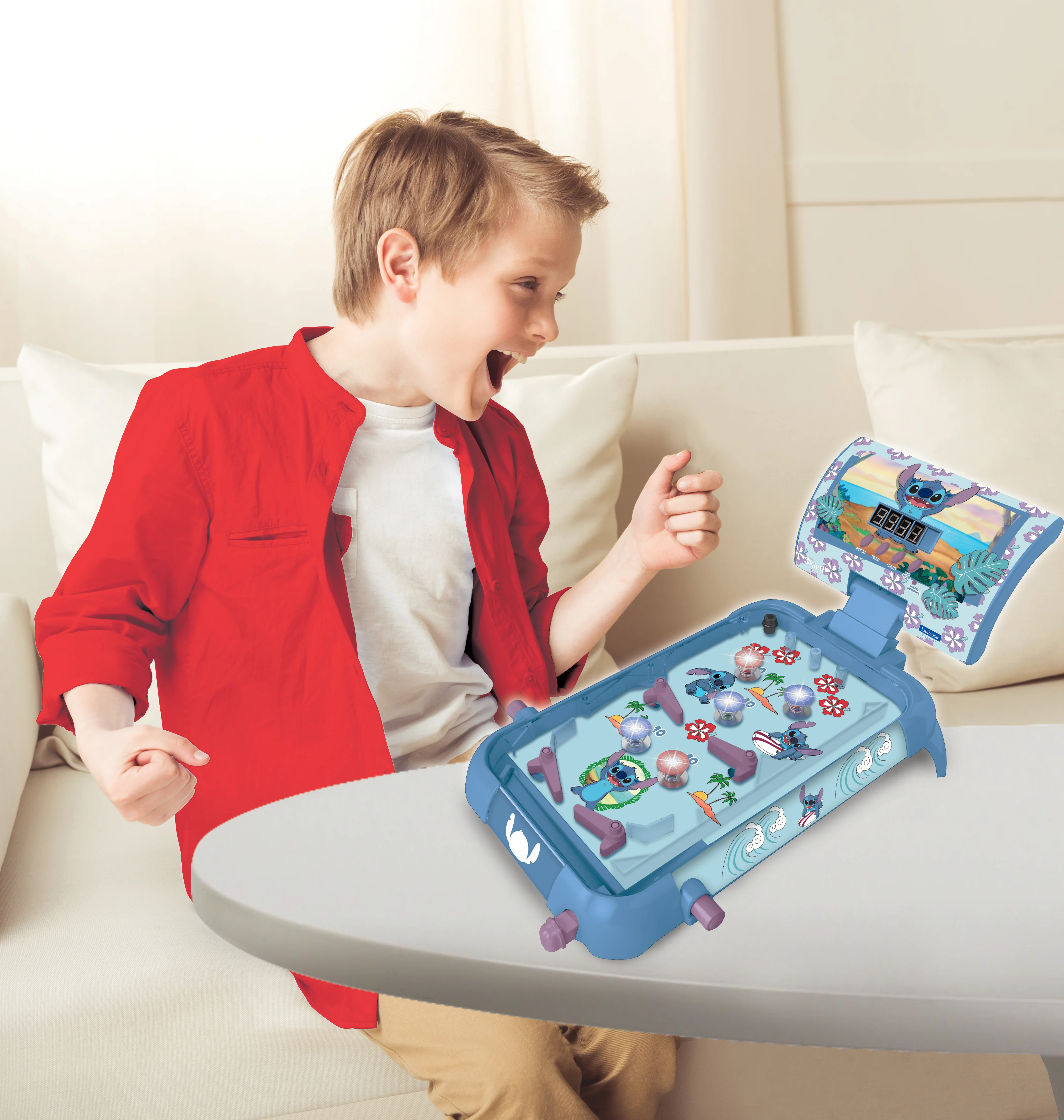 Stitch electronic table pinball with a great design, sounds, lights and digital scoring to play alone or challenge your friends. - Image 6