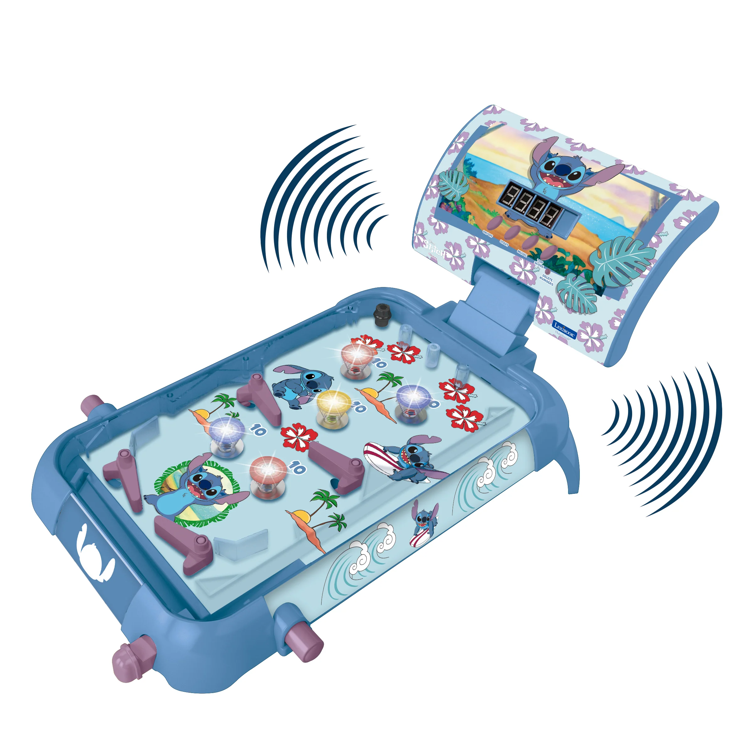 Stitch electronic table pinball with a great design, sounds, lights and digital scoring to play alone or challenge your friends. - Image 9