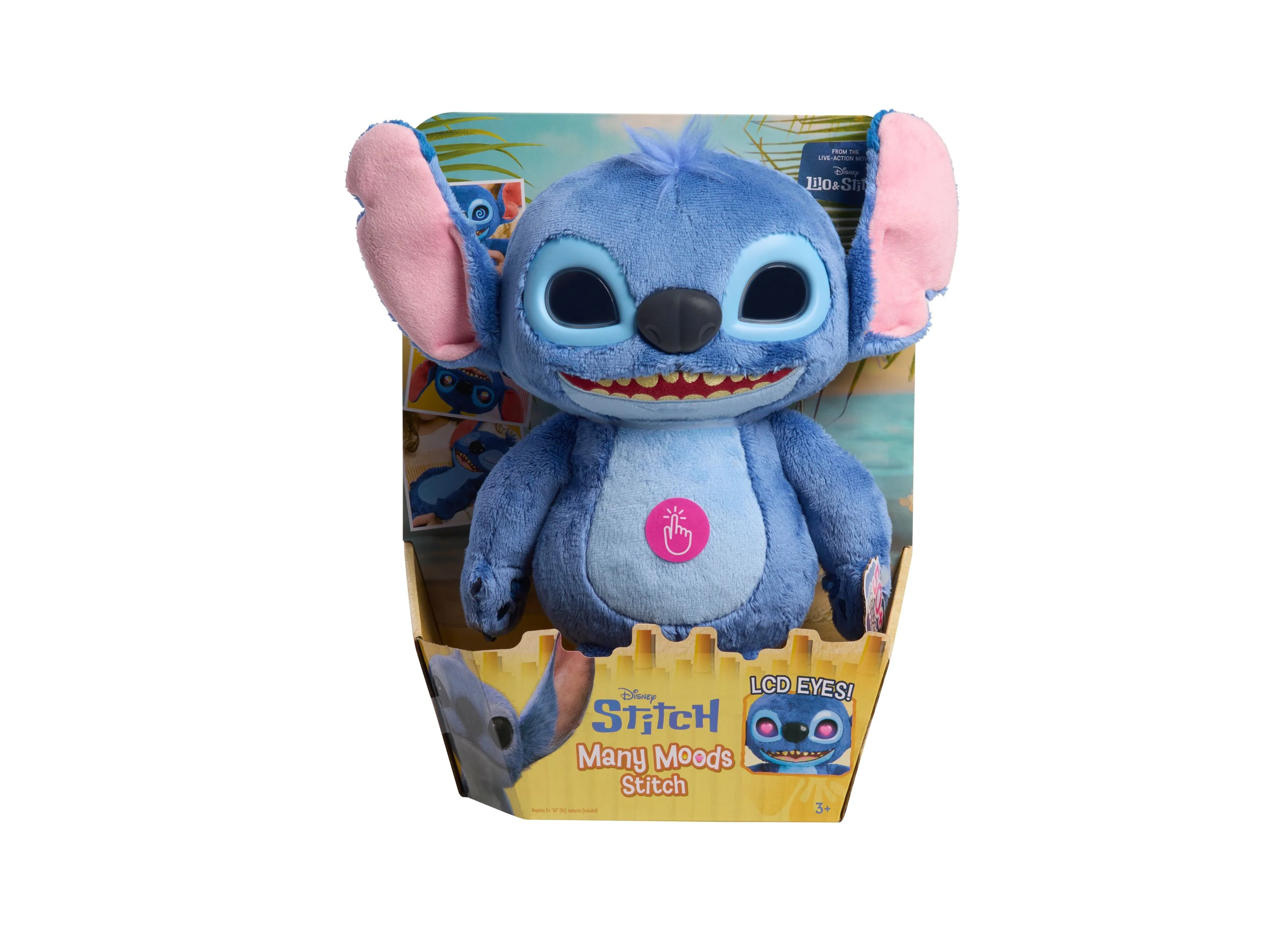 Disney Lilo & Stitch 13.5 inch Interactive Stitch Plush Toy - Image 4