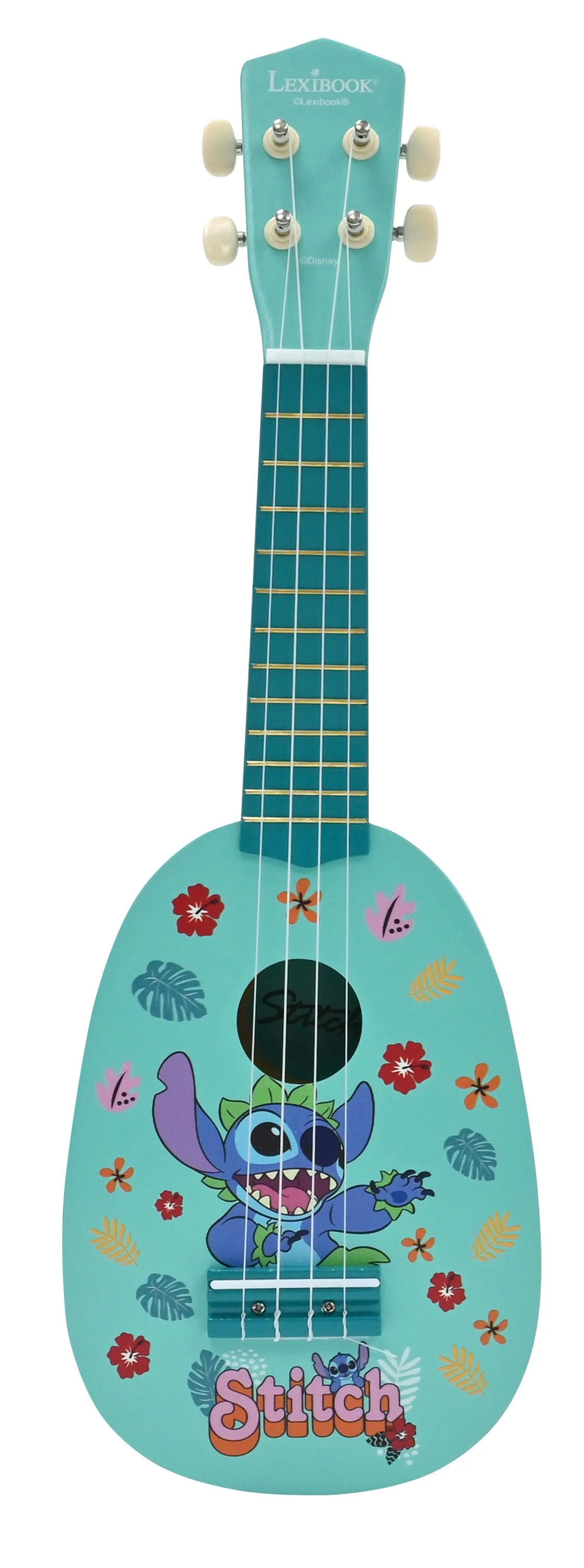 Stitch Themed Wooden Ukulele - Nylon String Music Maker - Image 3