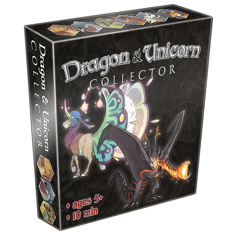 Strange Machine Games: Dragon & Unicorn Collector - Fantasy Card Game for Ages 5+