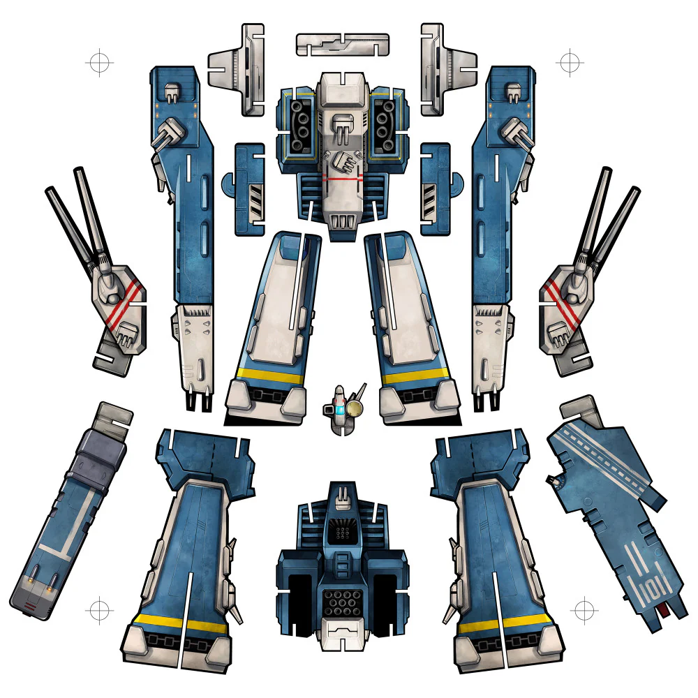Strange Machine Games: Robotech: Attack on the SDF-1 Strategy Board Game - Image 5