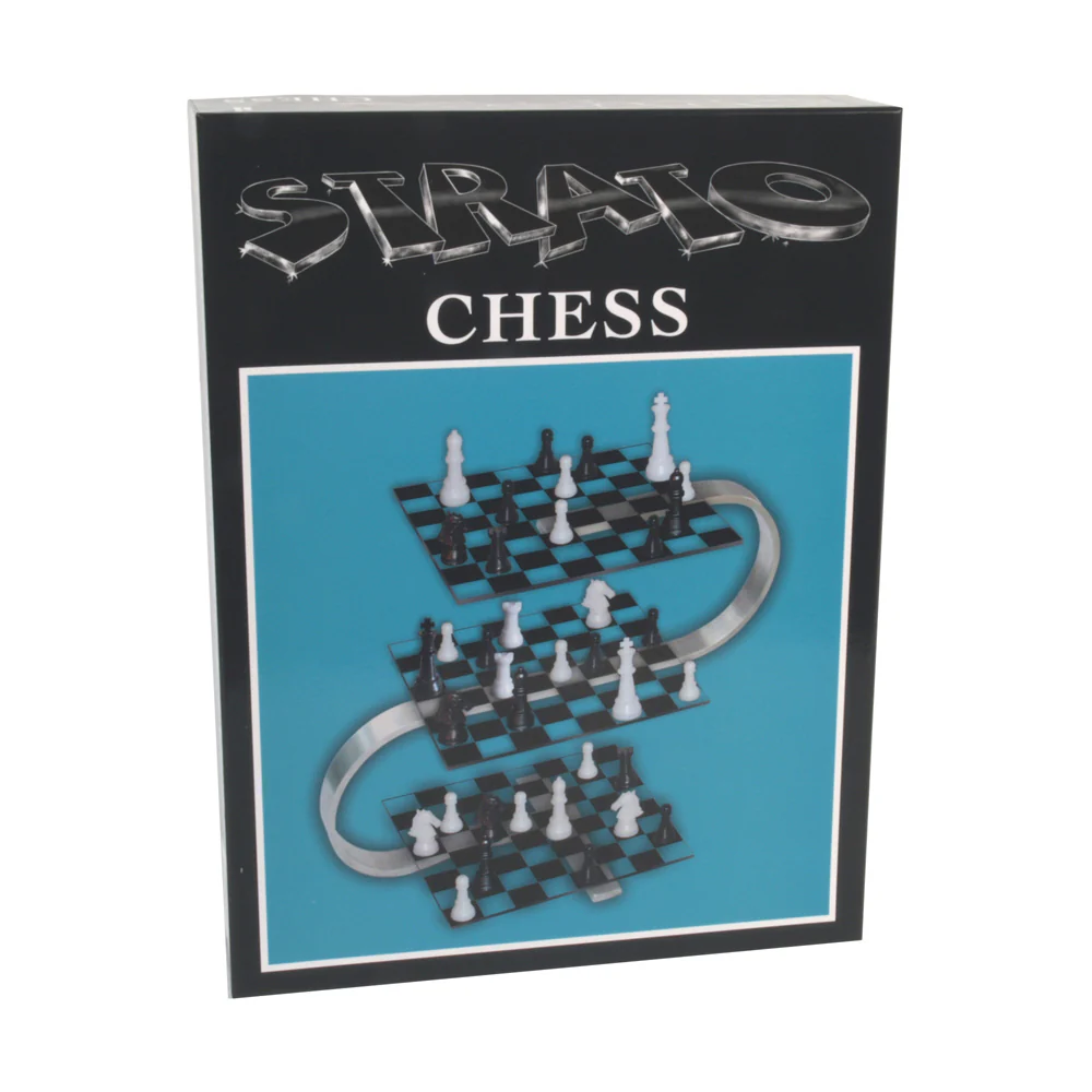 Strato Chess 3-Level Aluminum Edition Board Game - Image 2
