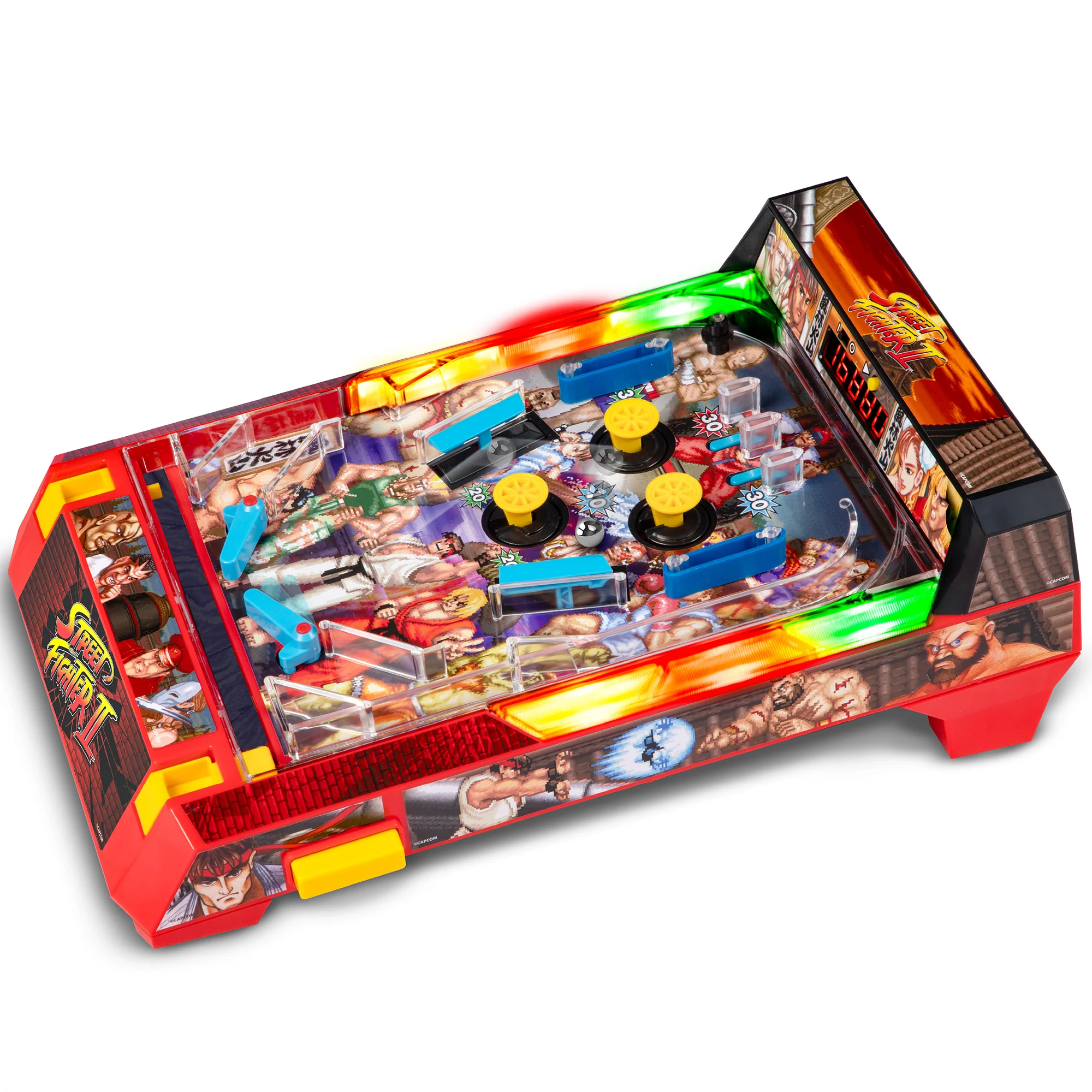 Street Fighter II Tabletop Pinball Arcade Game - Image 3