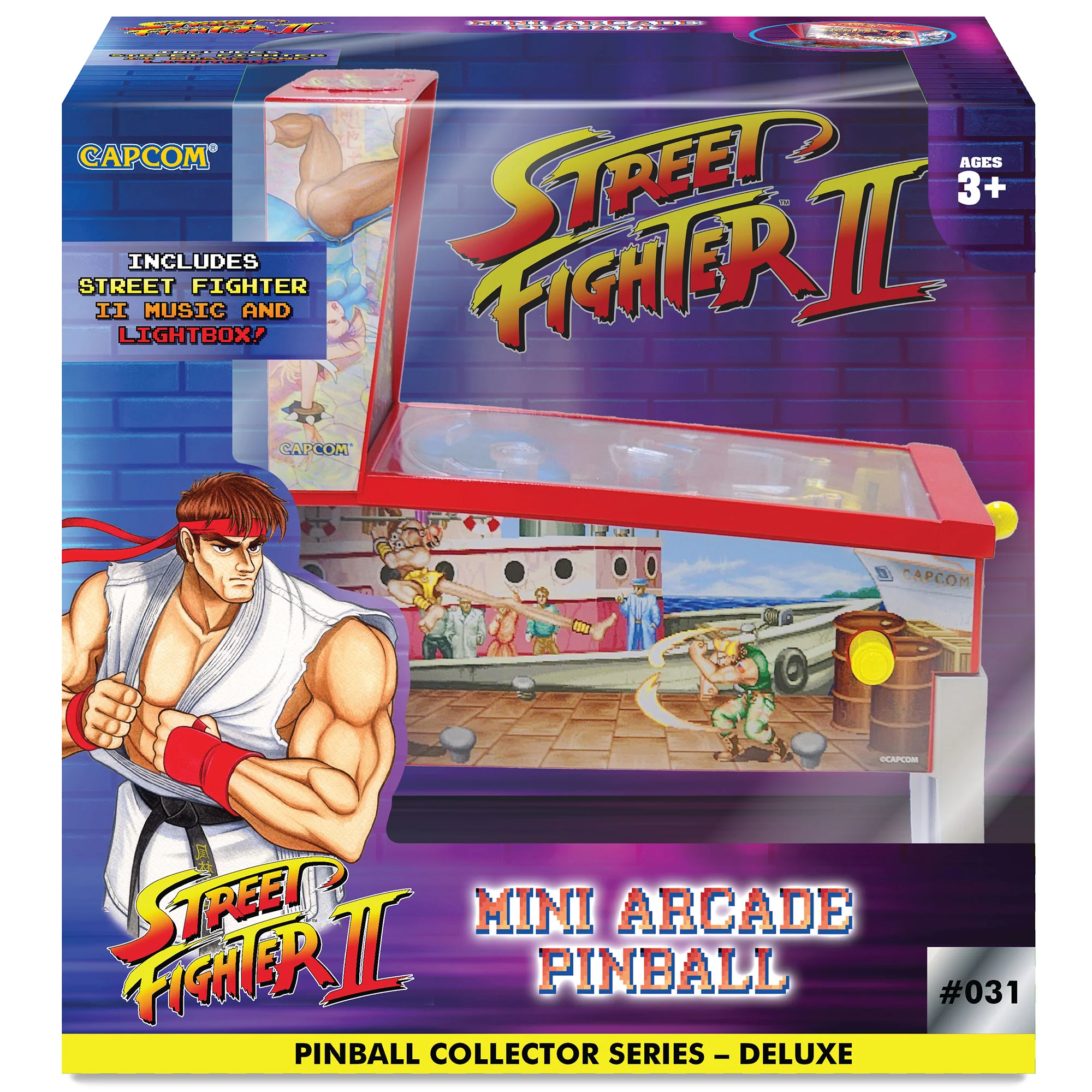 Street Fighter II Mini Arcade Pinball