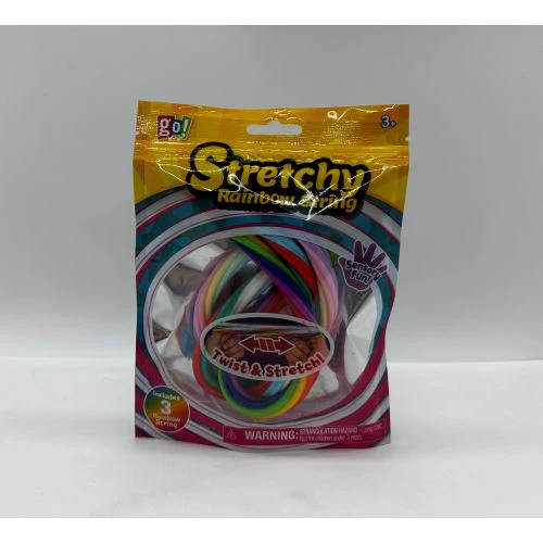 Vibrant Stretchy Rainbow String for Endless Crafting Fun