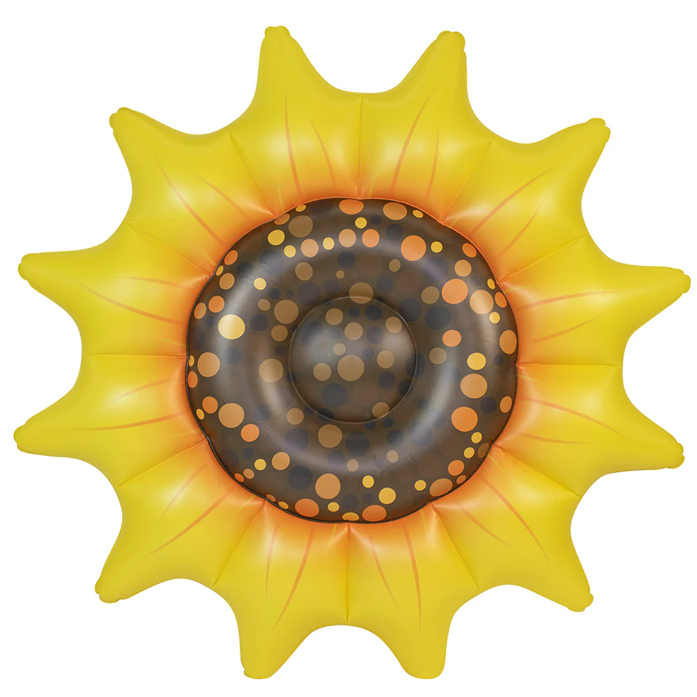 PoolCandy Sunflower Jumbo 60" Inflatable Pool Island
