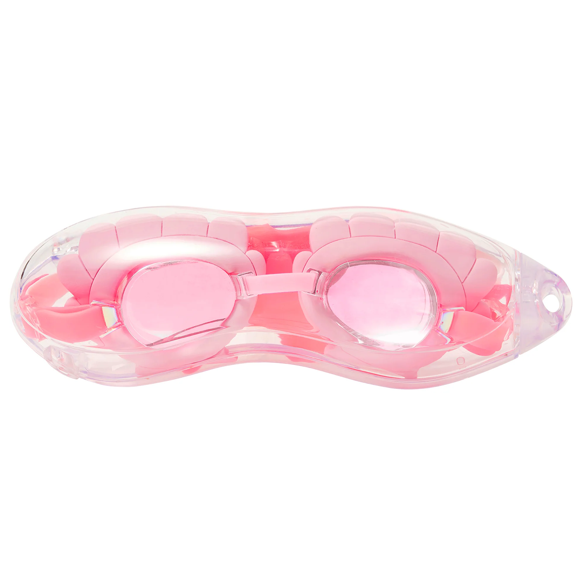 Sunnylife Mini Swim Goggles - Melody the Mermaid Neon Strawberry, 3D Starfish - Image 2