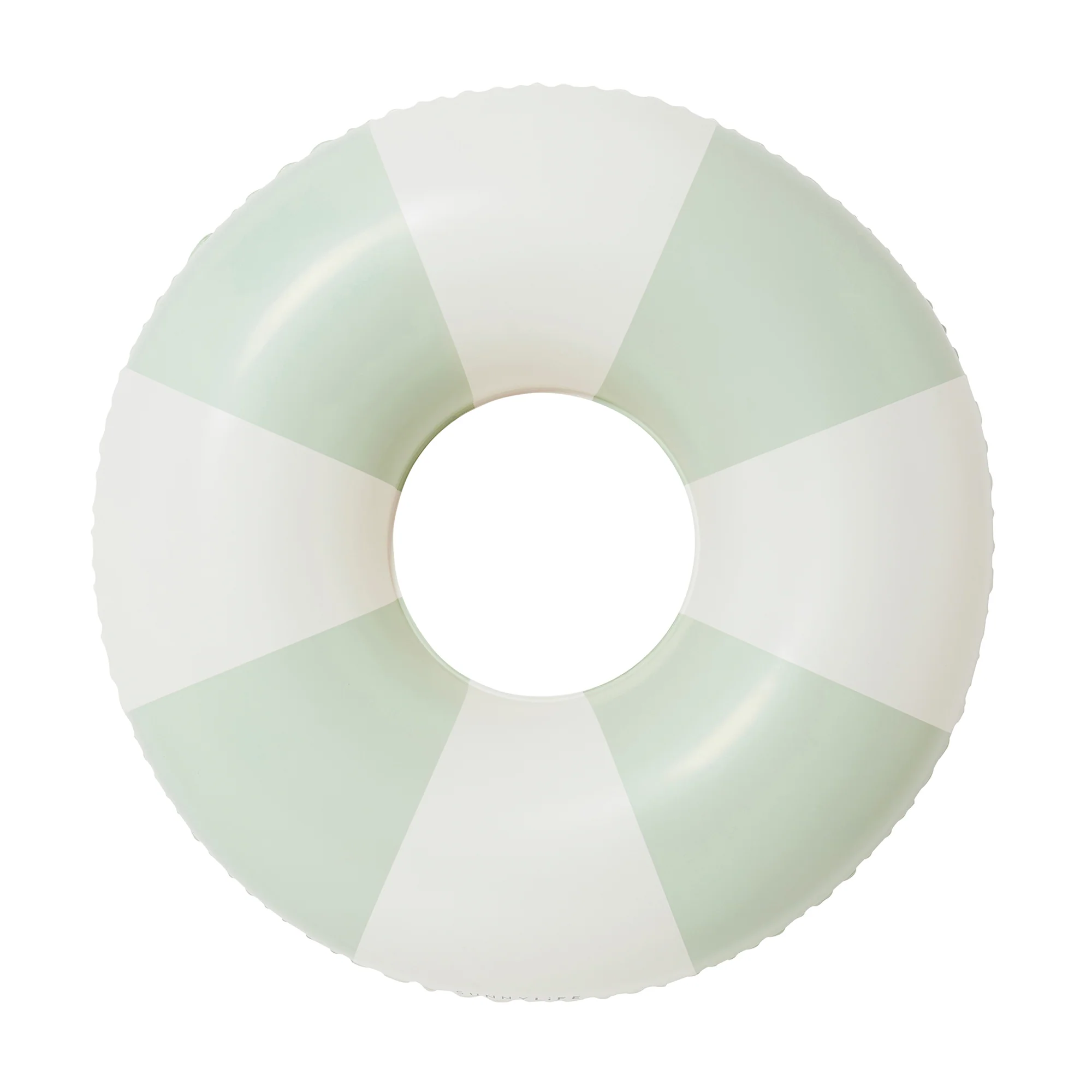 Sunnylife 41 Inch Olive Stripe Inflatable Pool Tube Float