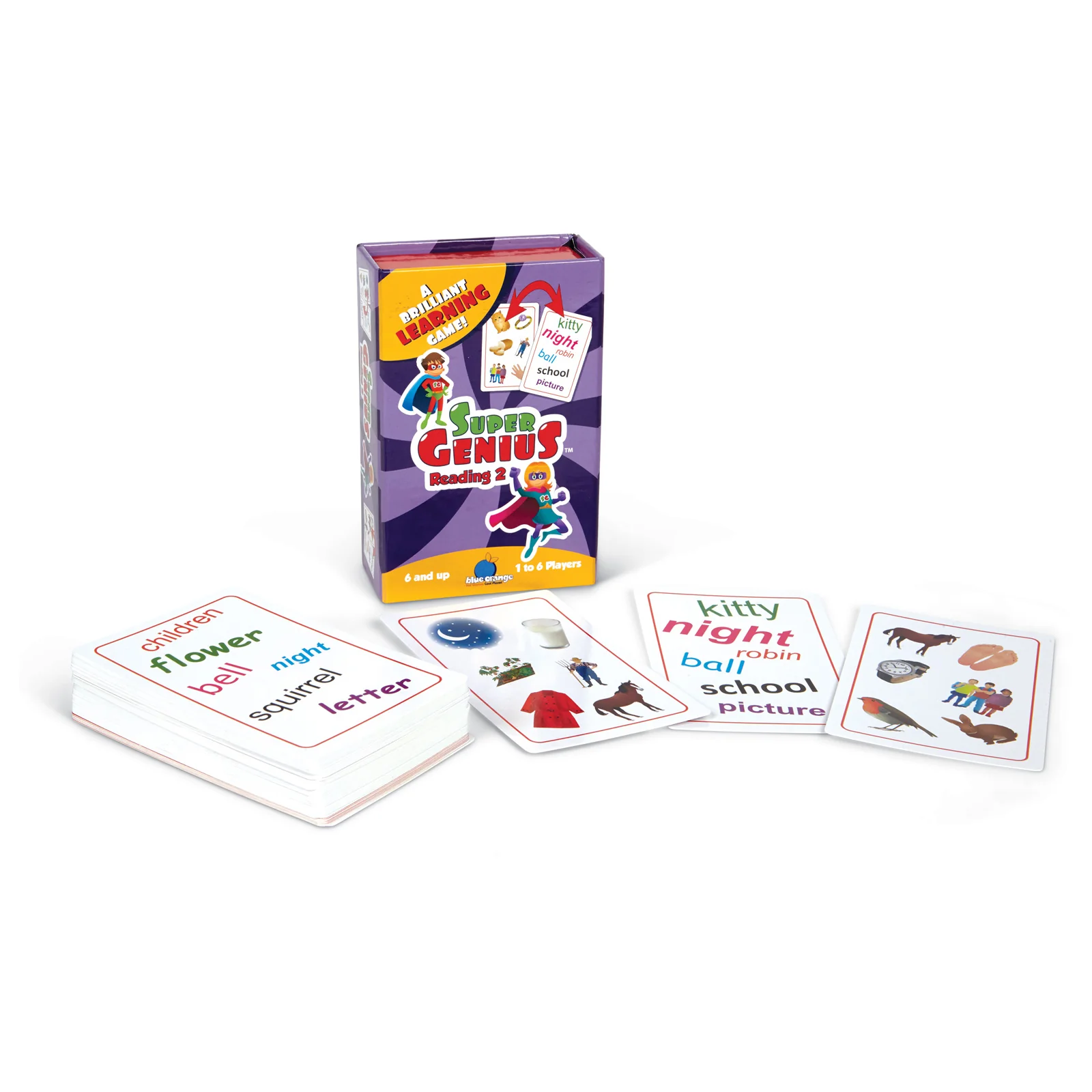 Super Genius Reading 2 - Educational Matching Game - Image 2