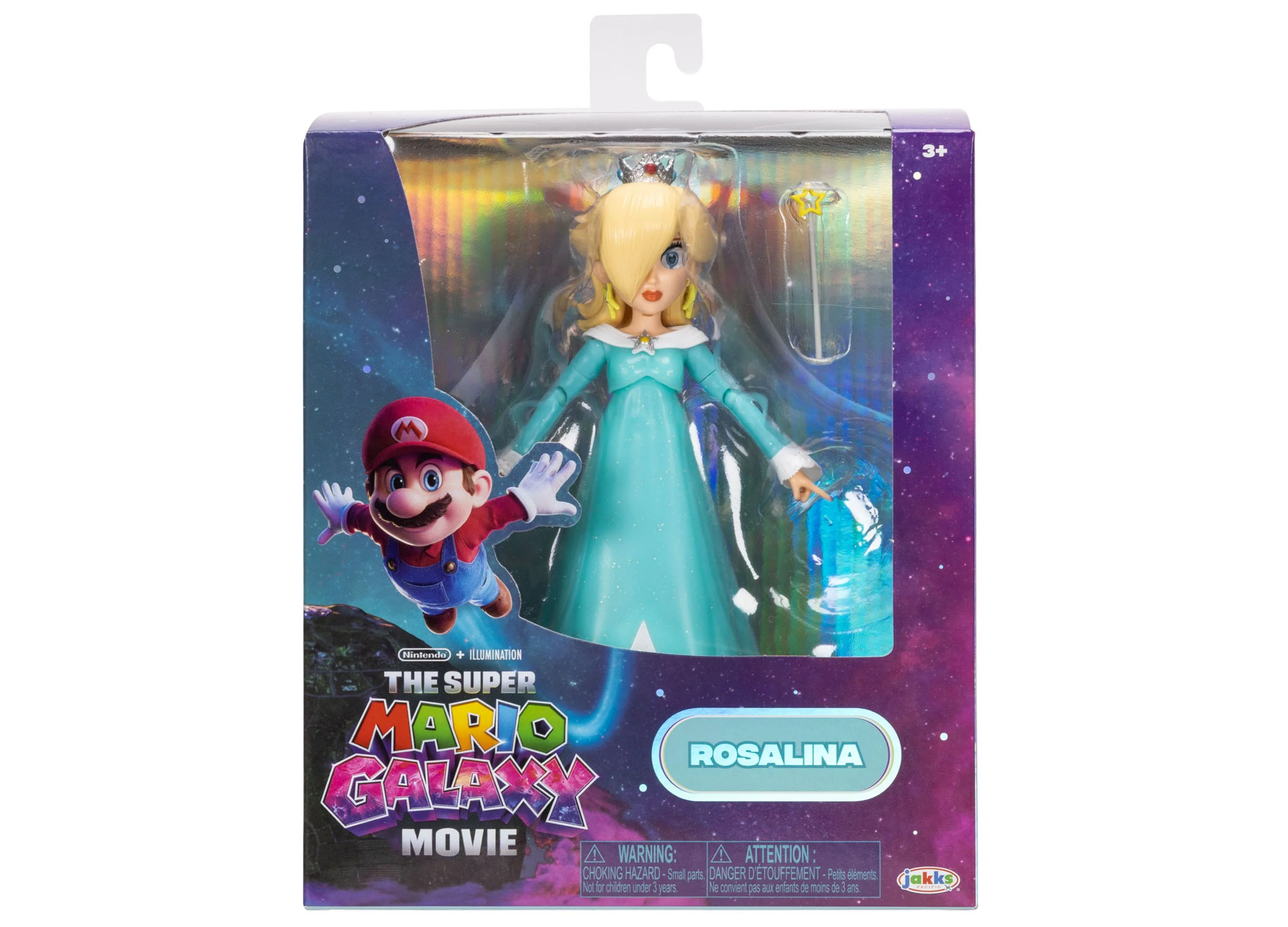 Jakks Pacific Super Mario Galaxy Movie 5" Action Figure - Rosalina