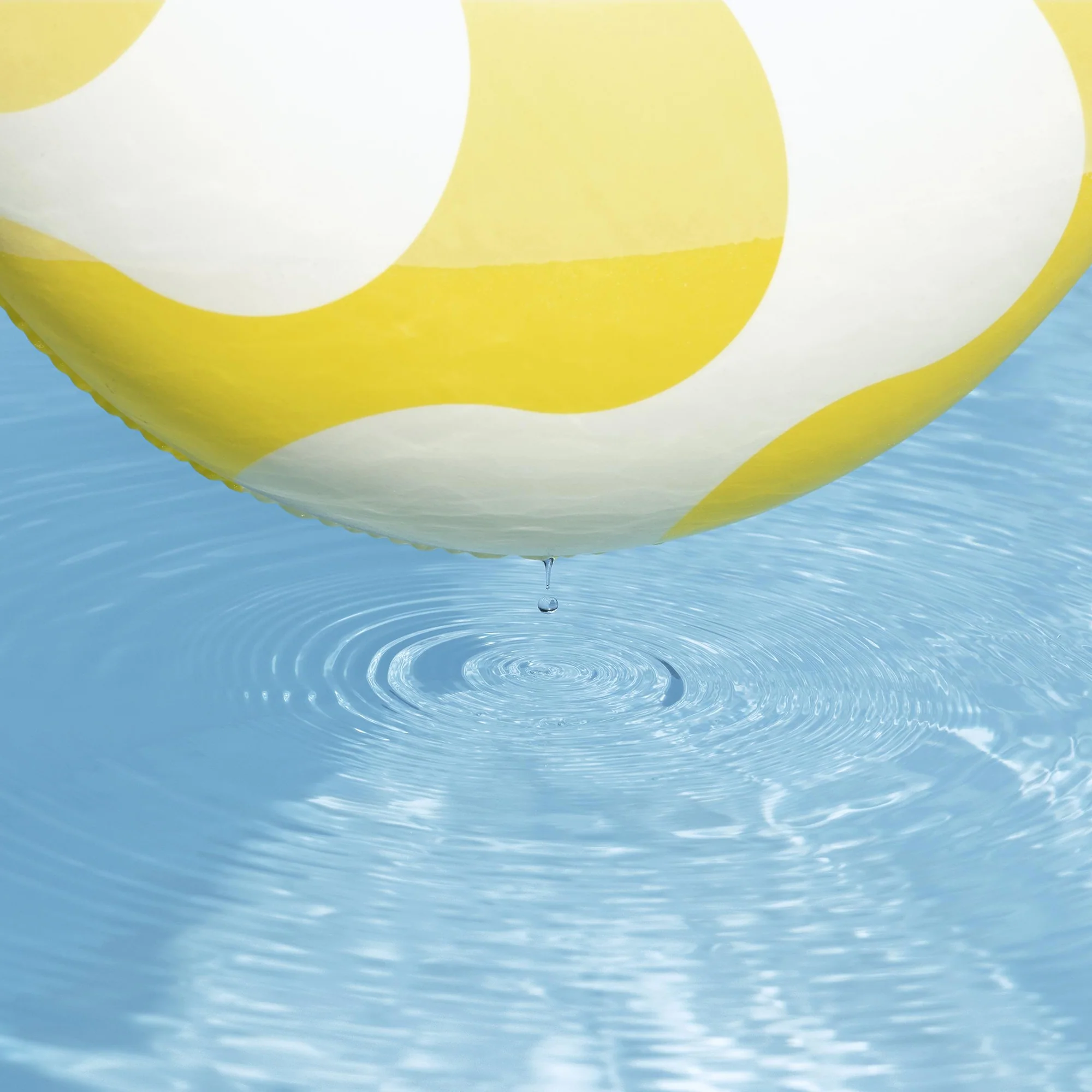 Swim Safe Comfort Plush Baby Float – 31" Yellow Inflatable with Diaper-Style Seat - Image 5