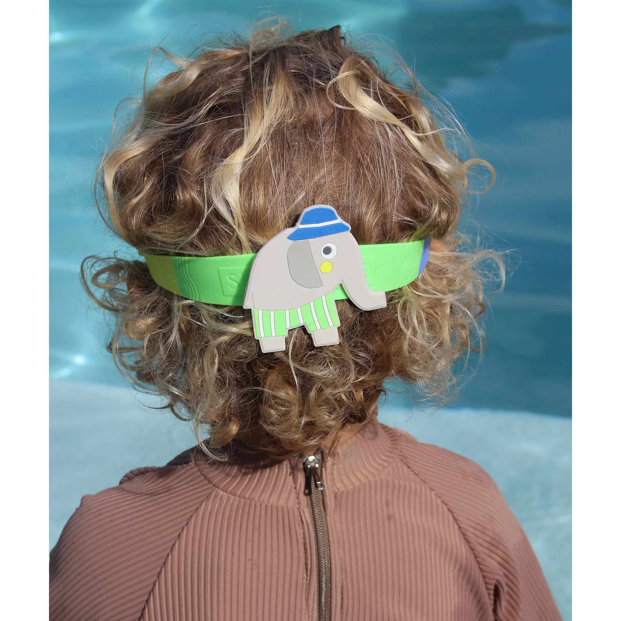 Sunnylife Eli The Elephant Kids Swimming Goggles With UV Protection - Image 4