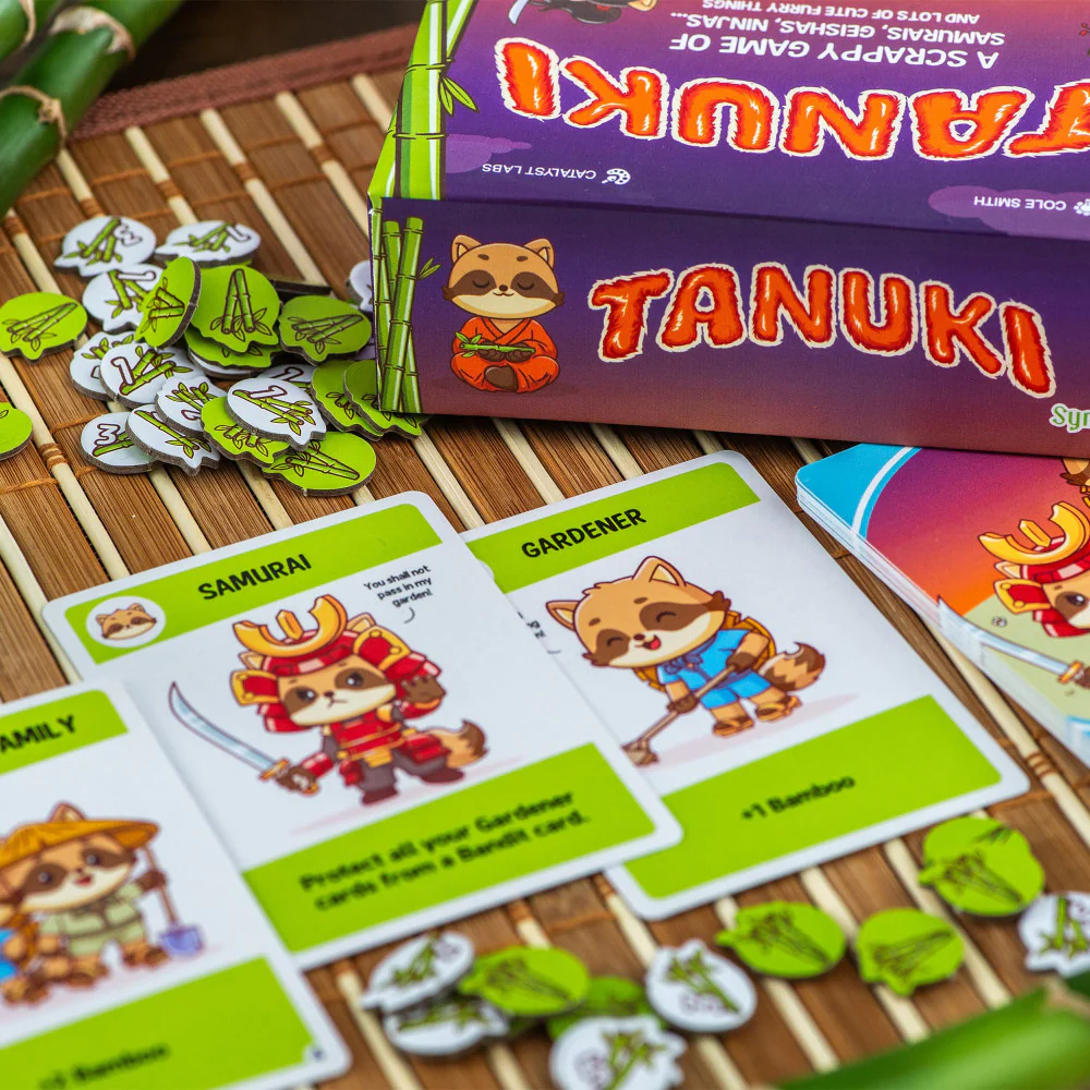 Tanuki: Family Take-That Card Game by Synapses Games, Ages 7+, 3-8 Players - Image 2