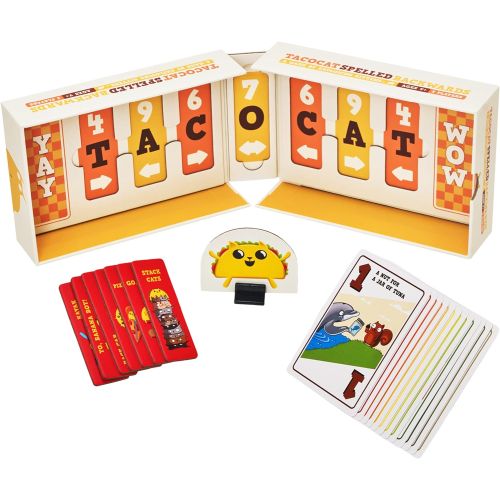 Tacocat Spelled Backwards Palindrome Duel Board Game - Image 7