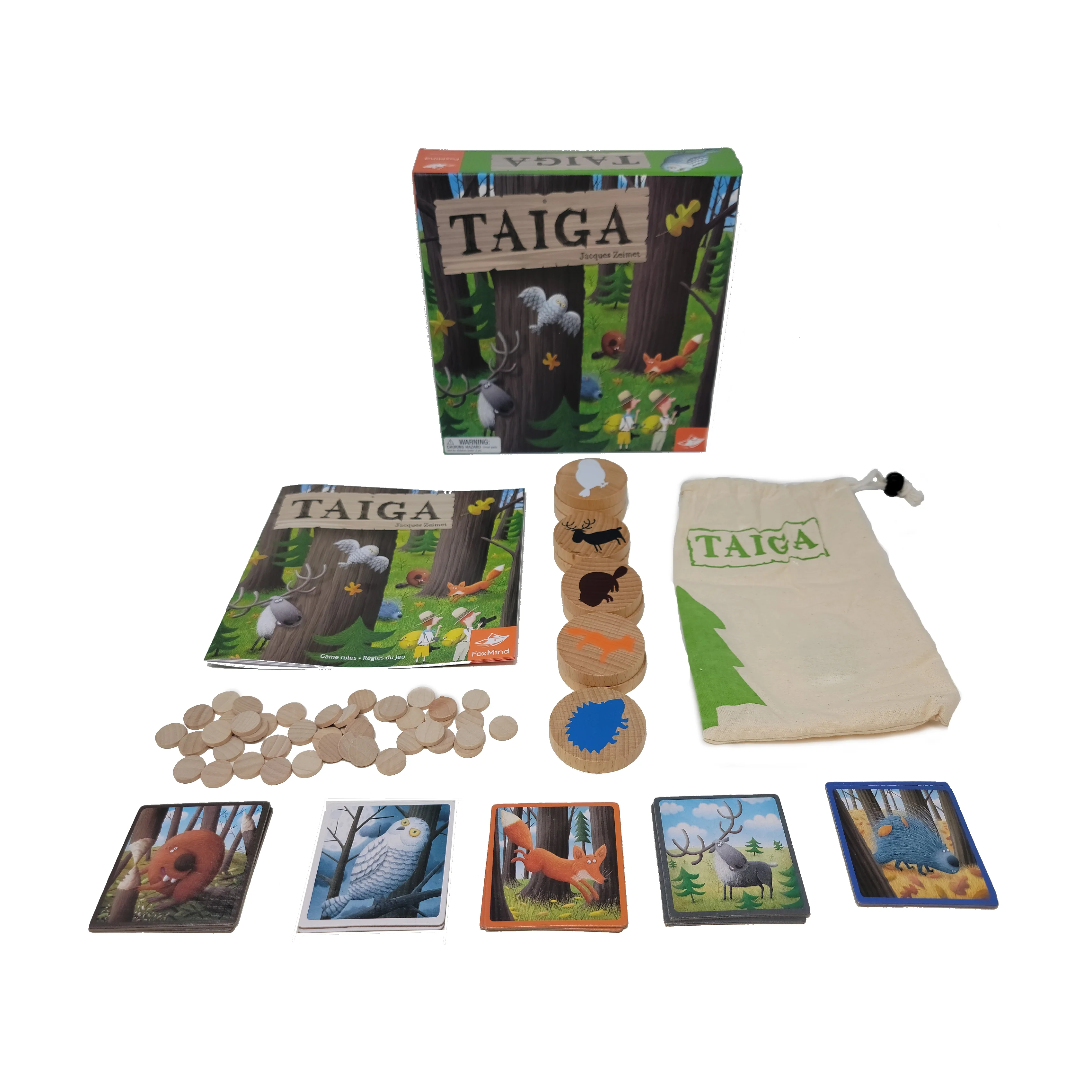 Taiga Wilderness Memory Game - Discover Hidden Animals - Image 5