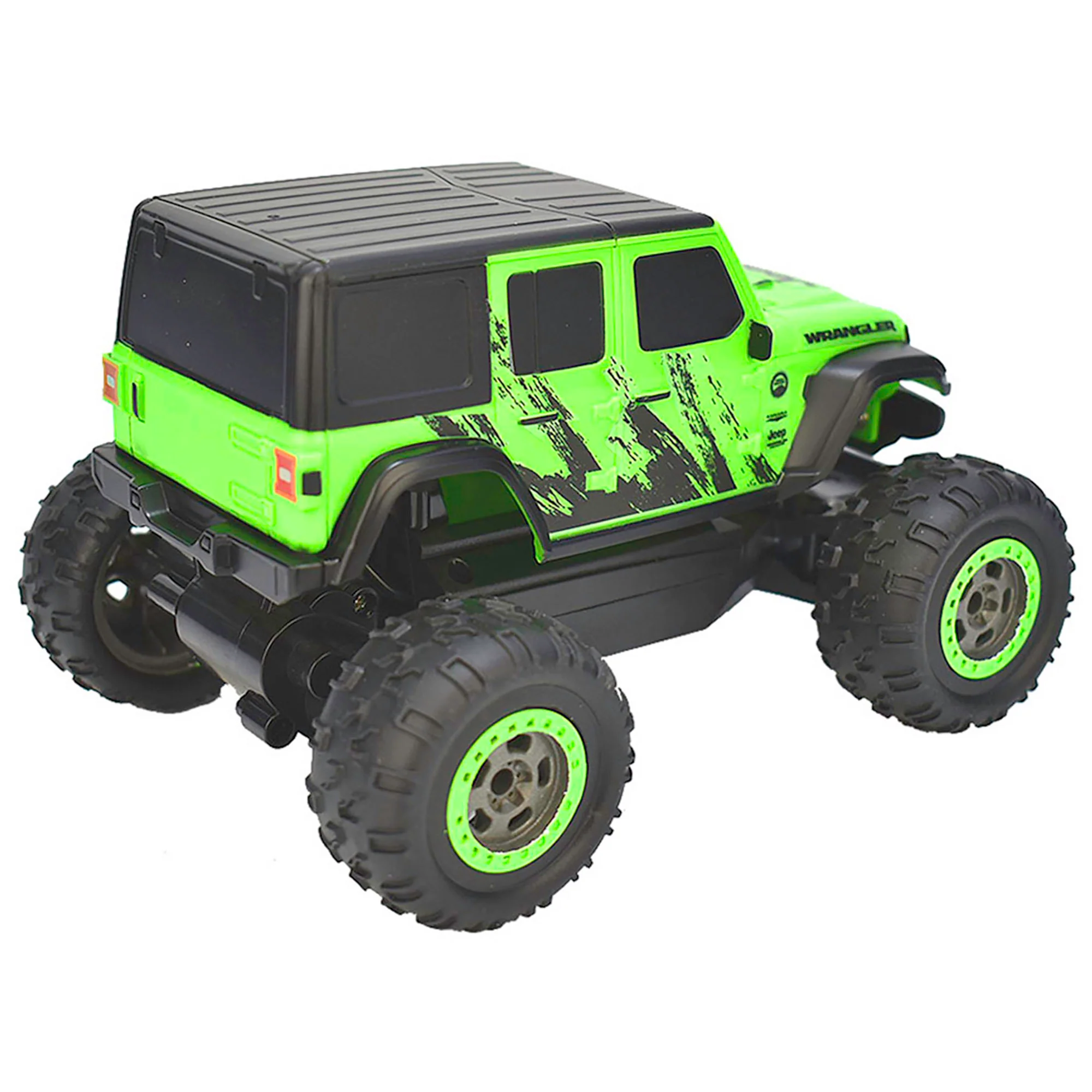 Taiyo 1:22 Scale R/C Jeep Wrangler Sahara - Radio Controlled - Green - Image 3