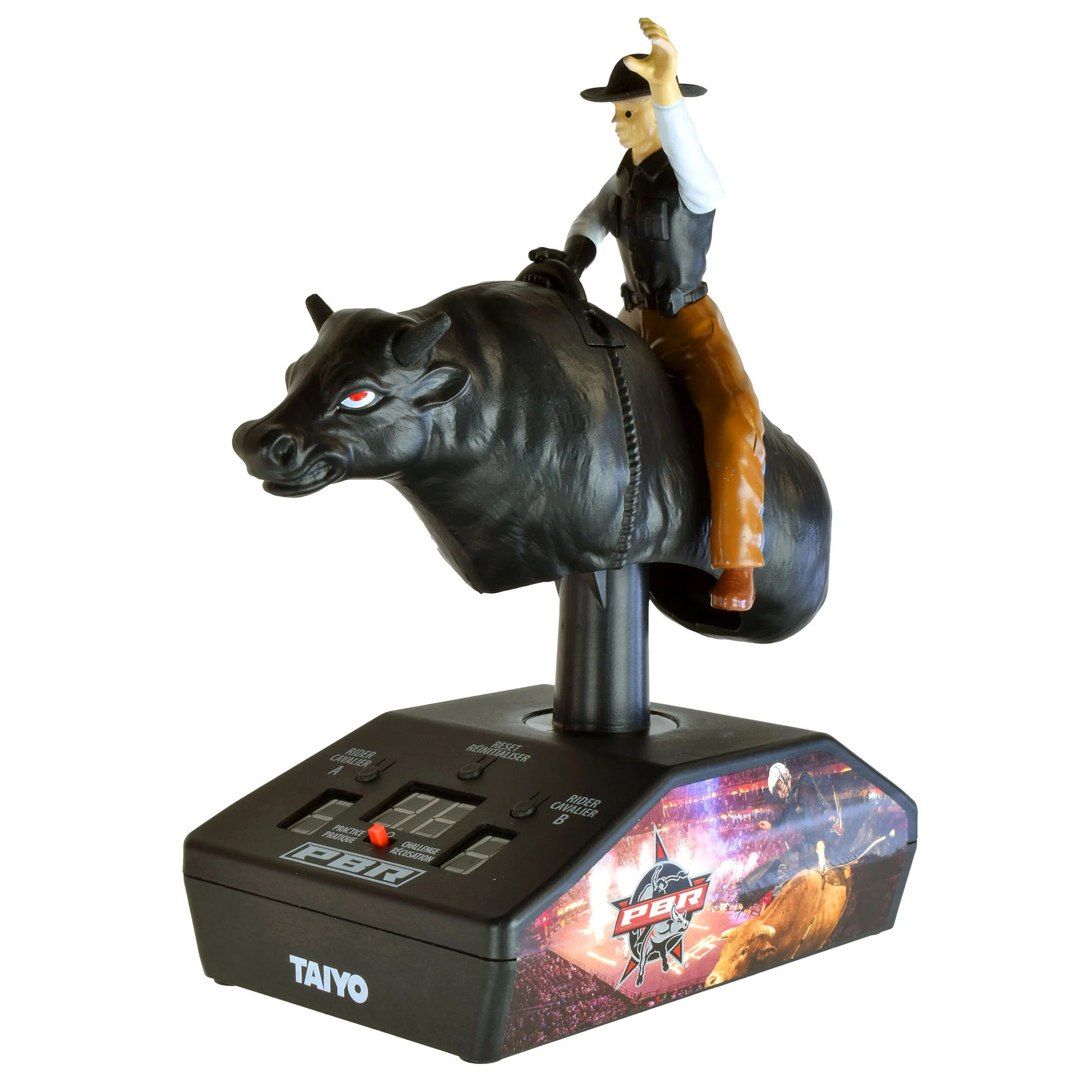 Taiyo PBR Bull Riding Showdown - RC Riding Simulator - Black - Image 3
