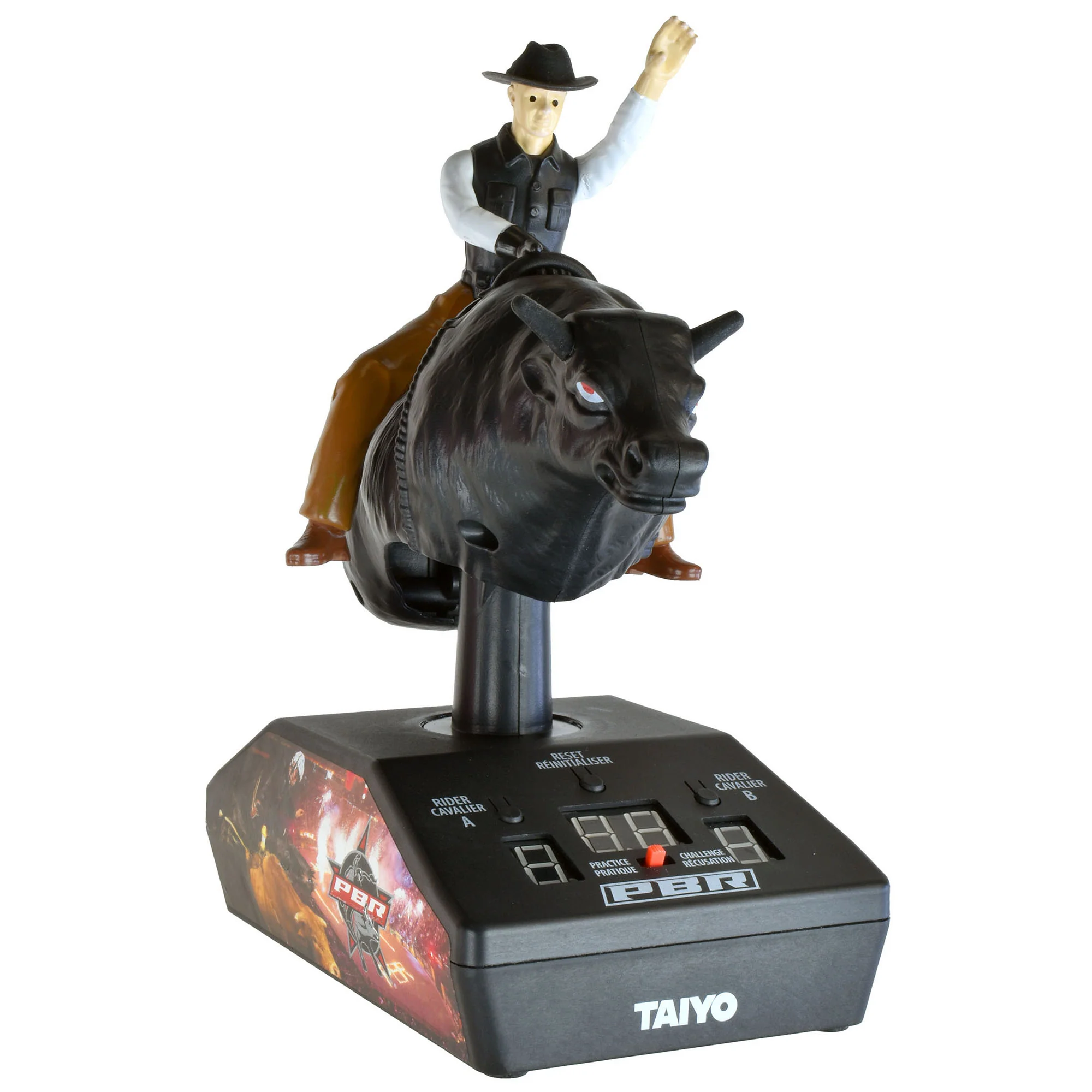 Taiyo PBR Bull Riding Showdown - RC Riding Simulator - Black - Image 4