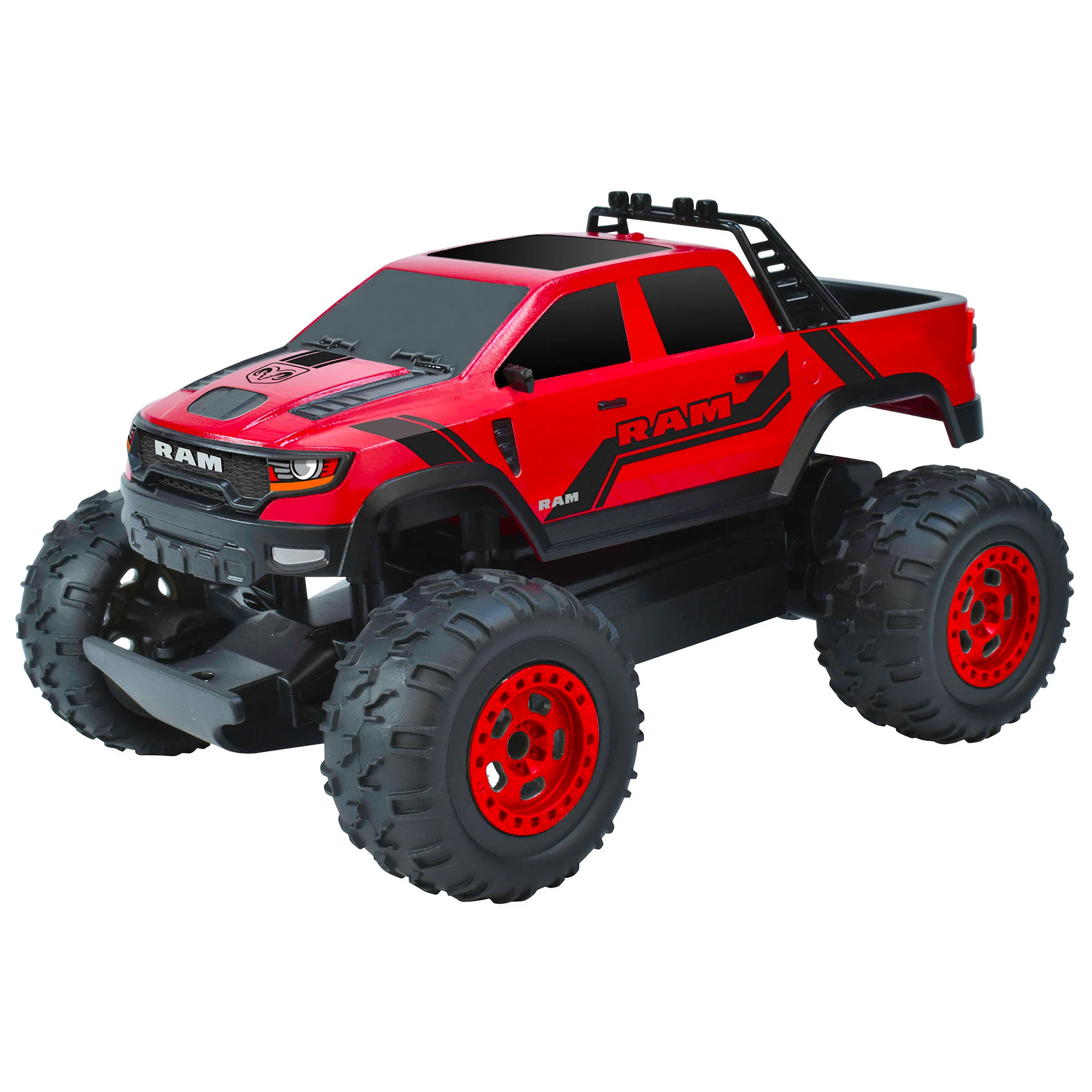 Taiyo 1:22 Scale Radio Control Ram TRX Pickup Truck - Robust Red - Image 5