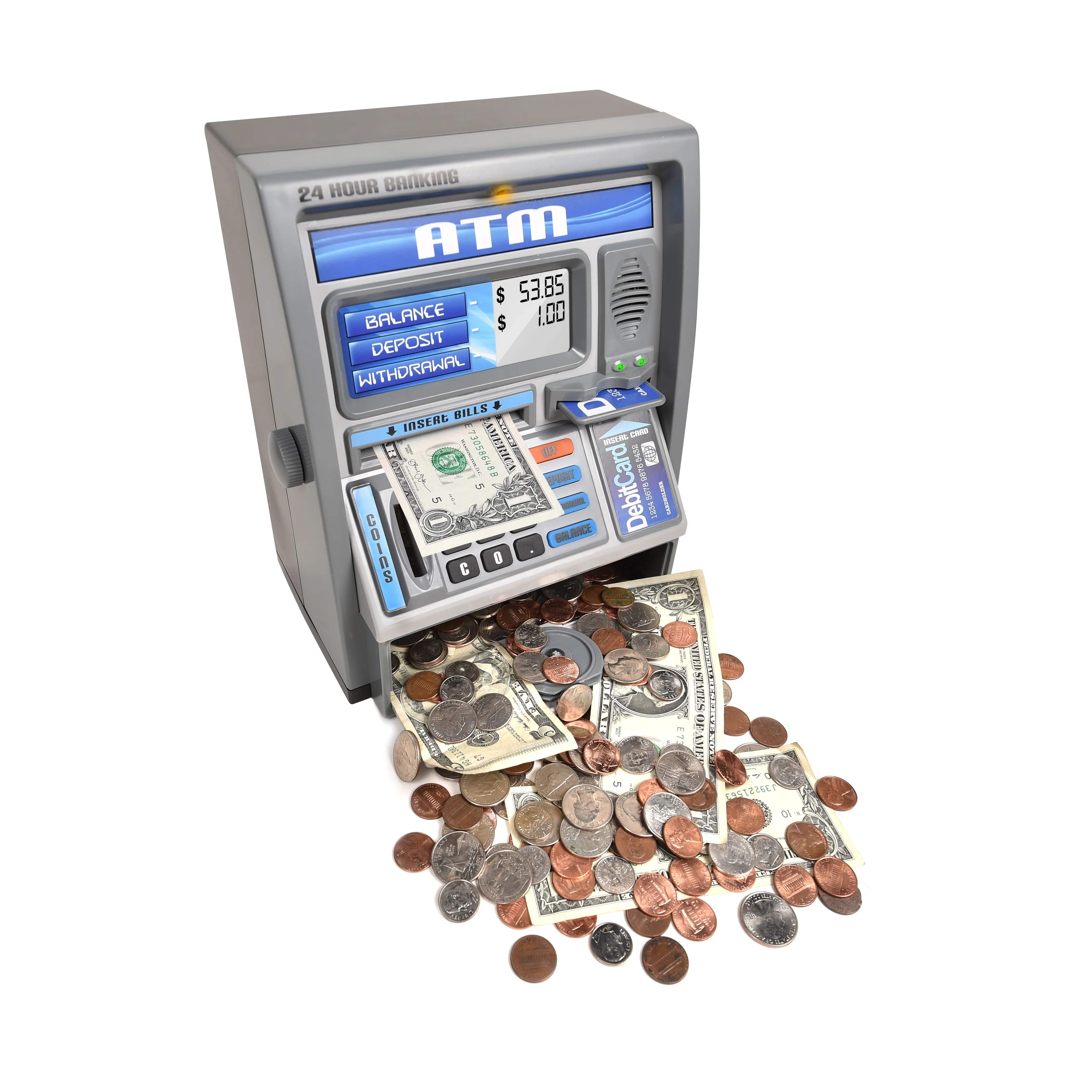 Interactive Talking ATM Savings Bank - Educational Money Management Toy - Image 2