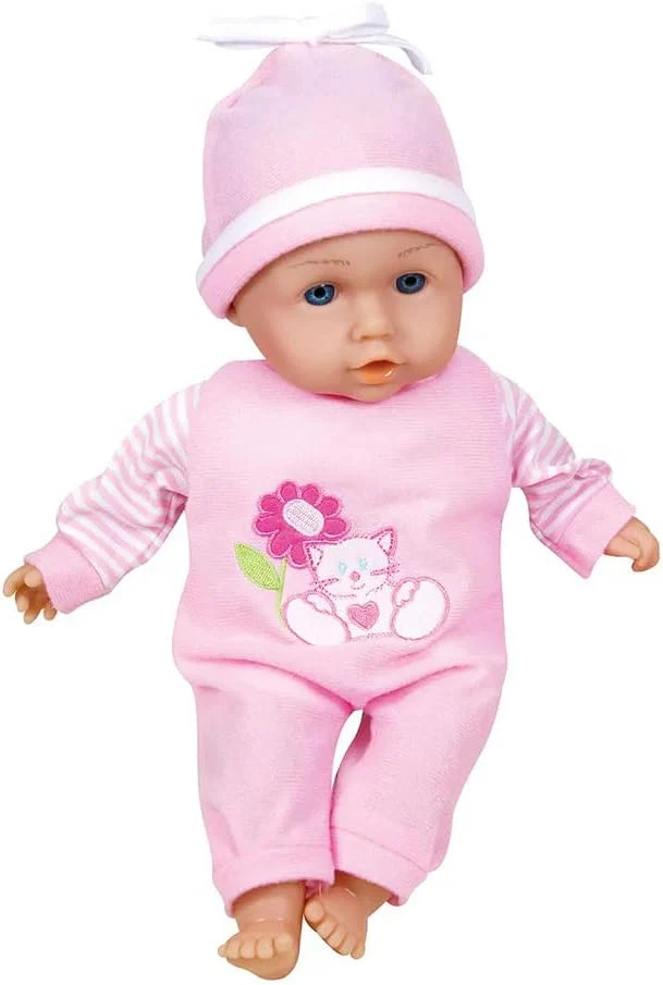 Chatty Baby Doll with Mealtime Playset, 13 inches - Image 2