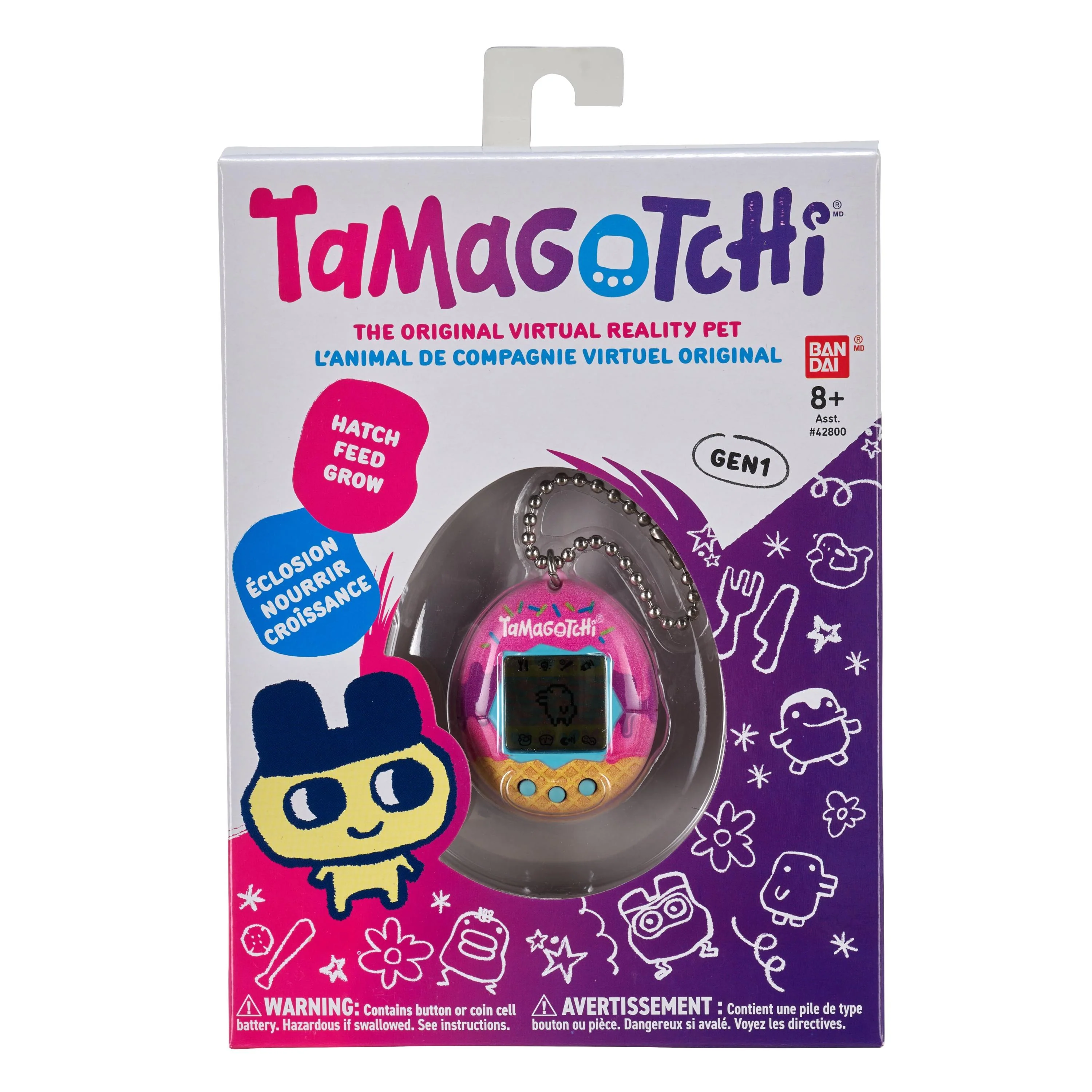 Tamagotchi Original Ice Cream Edition - Interactive Digital Pet - Image 3