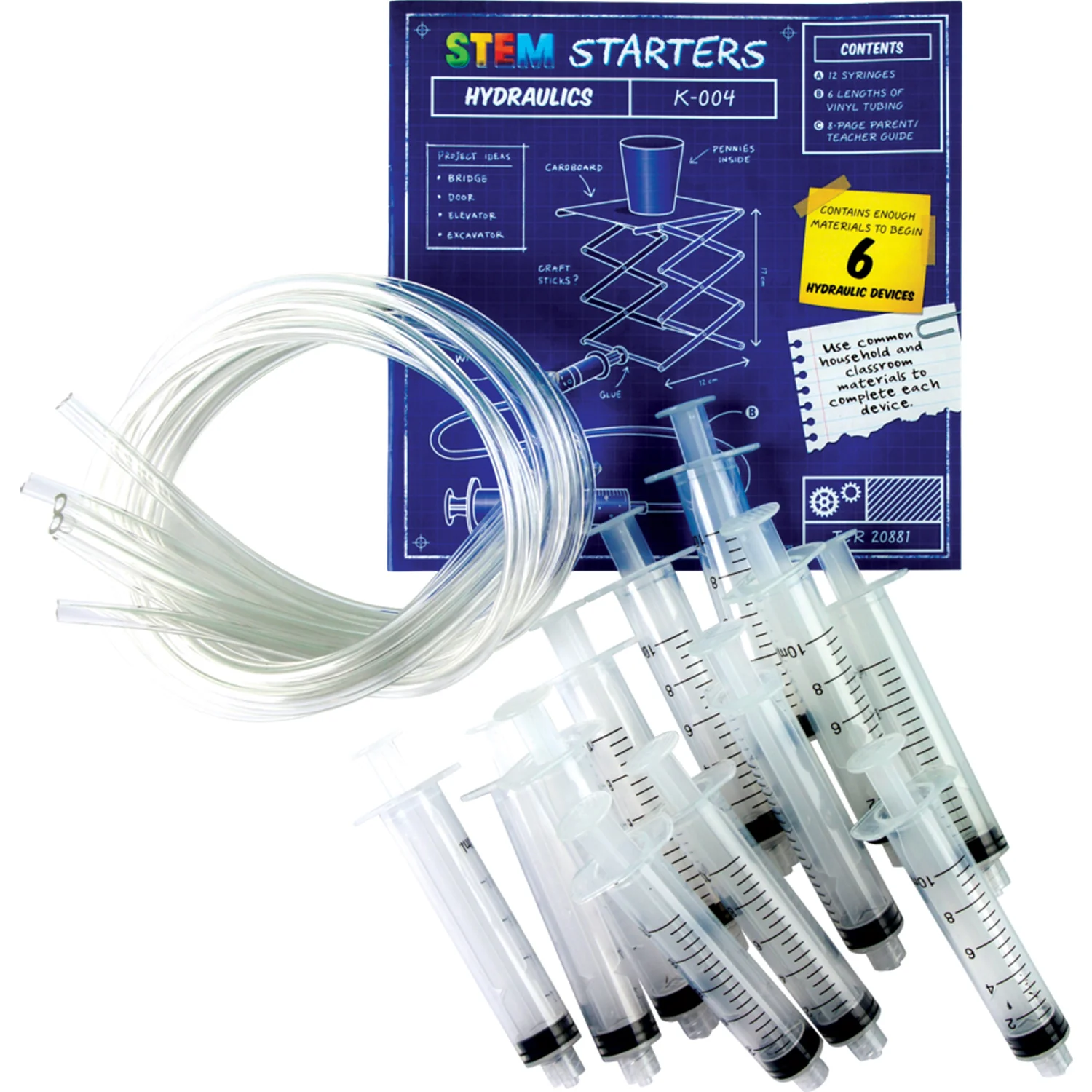 Teacher Created Resources Hydraulics STEM Starter Kit - Educational Science Toy - Image 2
