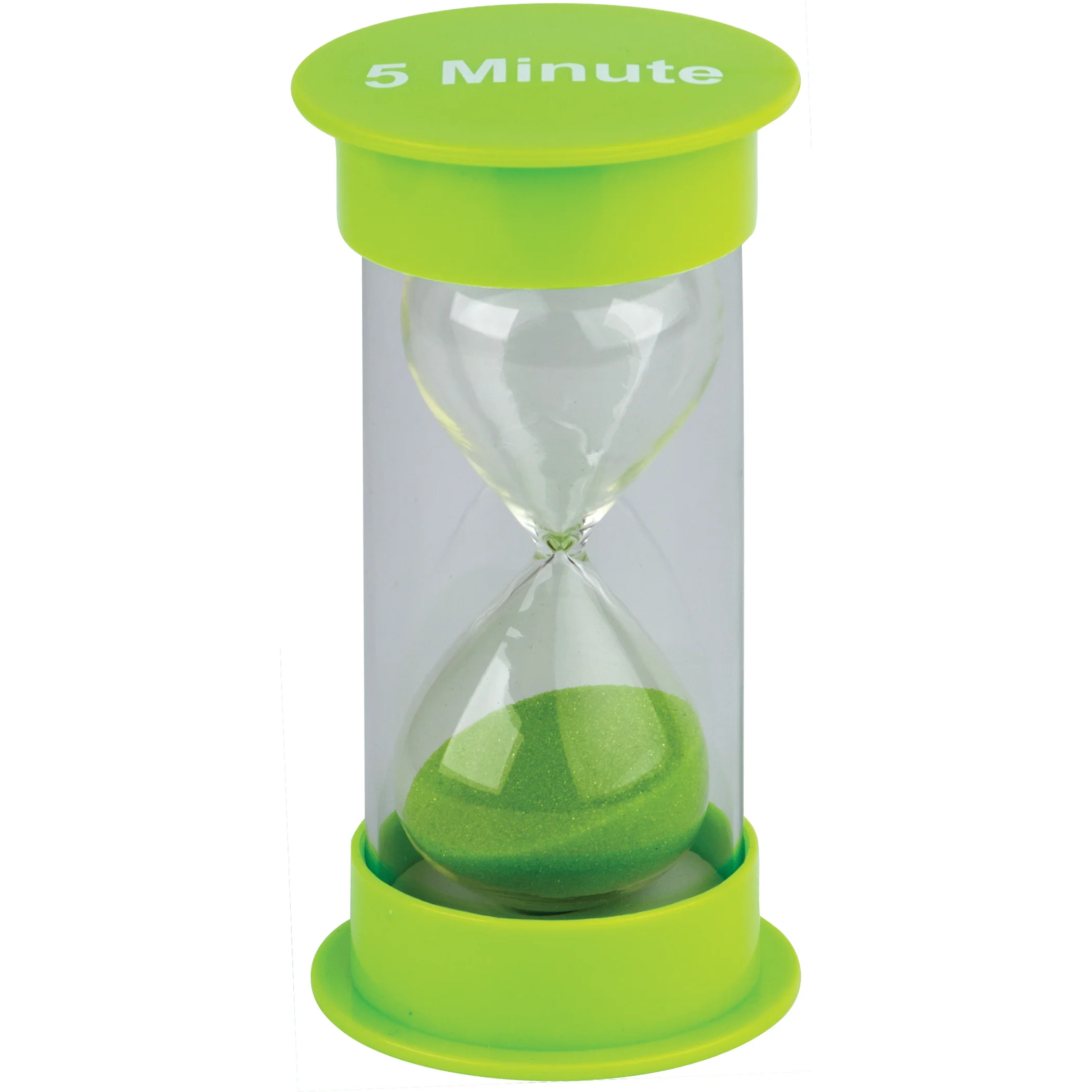 Teacher Created Resources 5-Minute Sand Timer Trio - Lime Green - Image 2