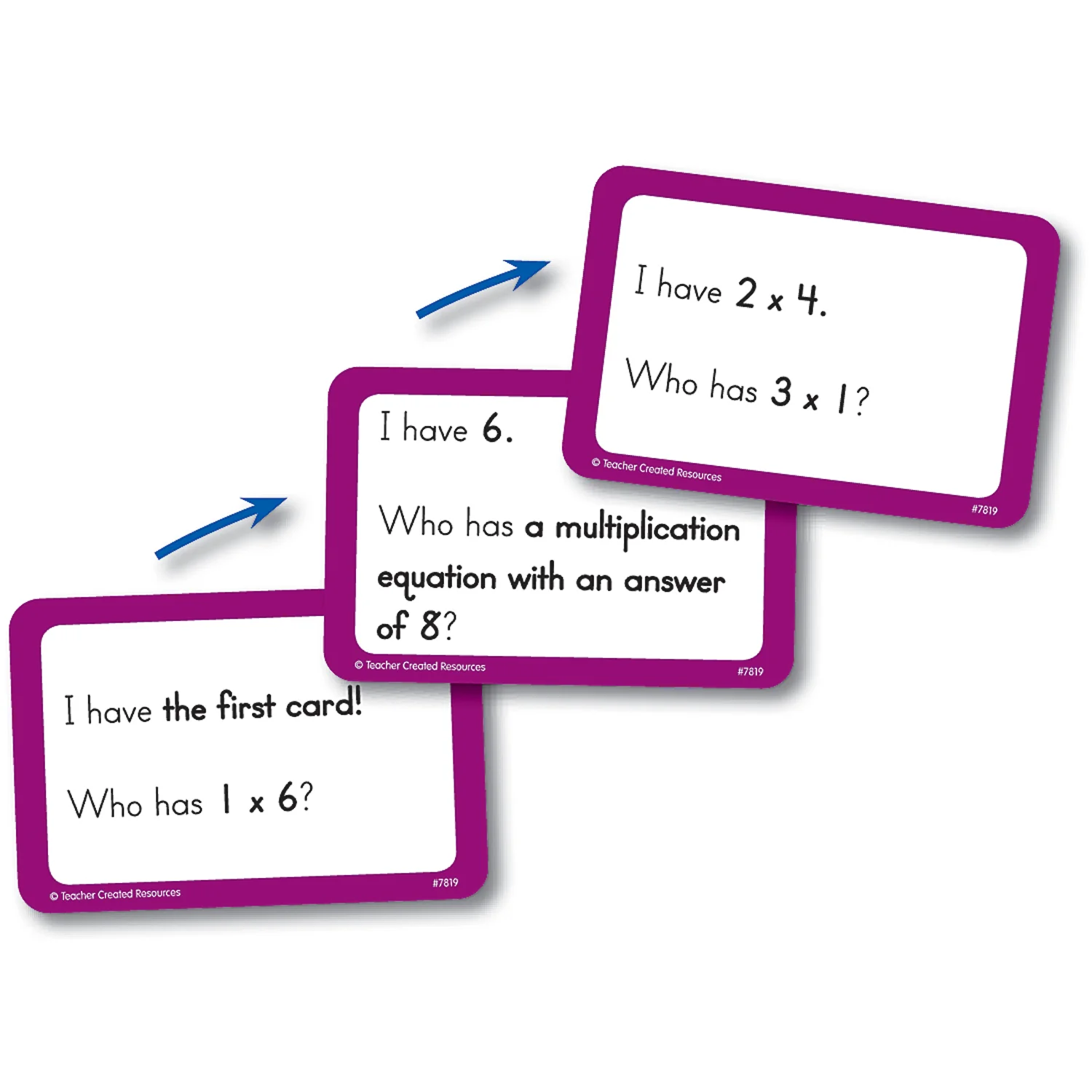 Teacher Created Resources I Have, Who Has Math Game for Grades 3-4 - Image 2