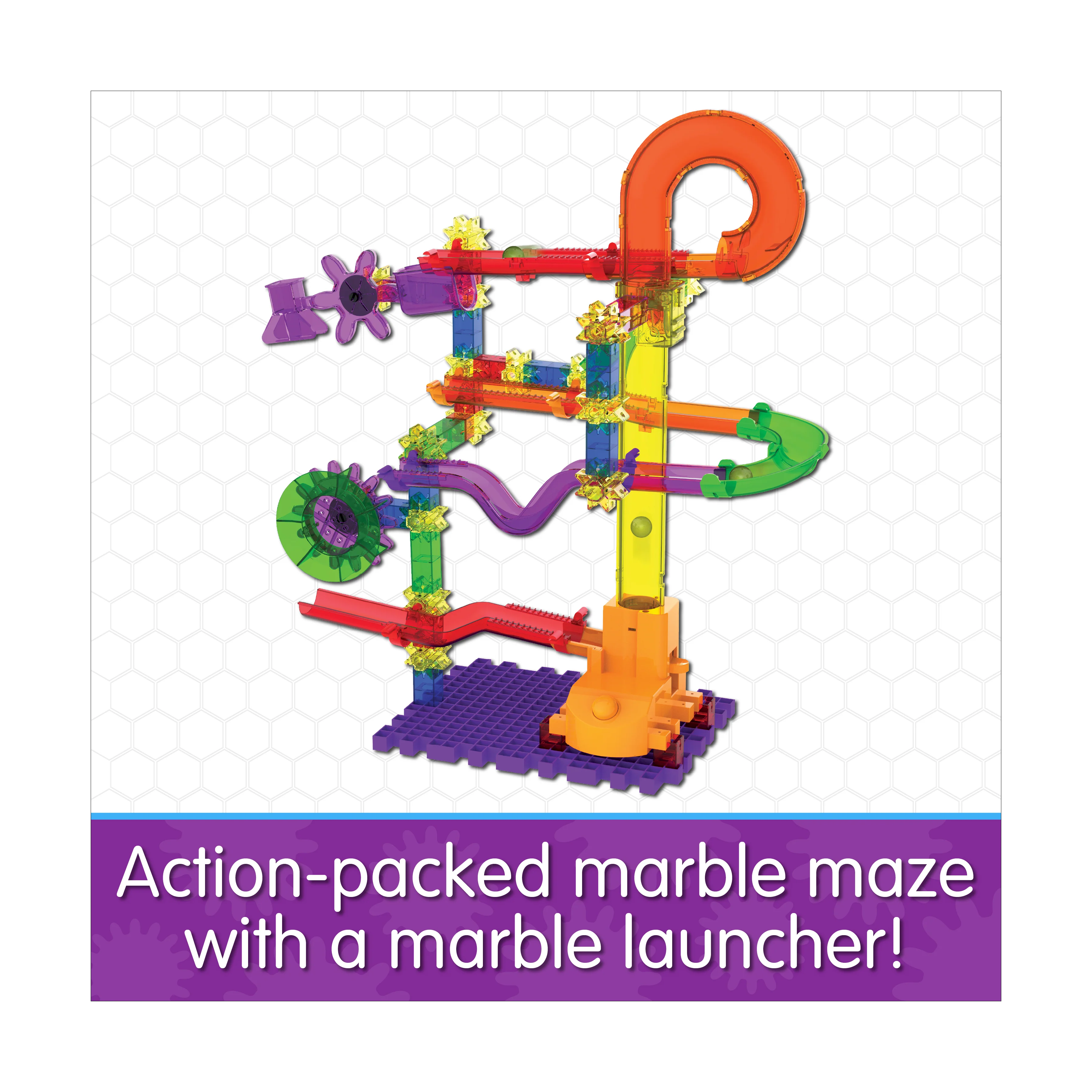 Techno Gears Marble Mania Catapult 3.0 - 80+ Piece Marble Maze Set - Image 4