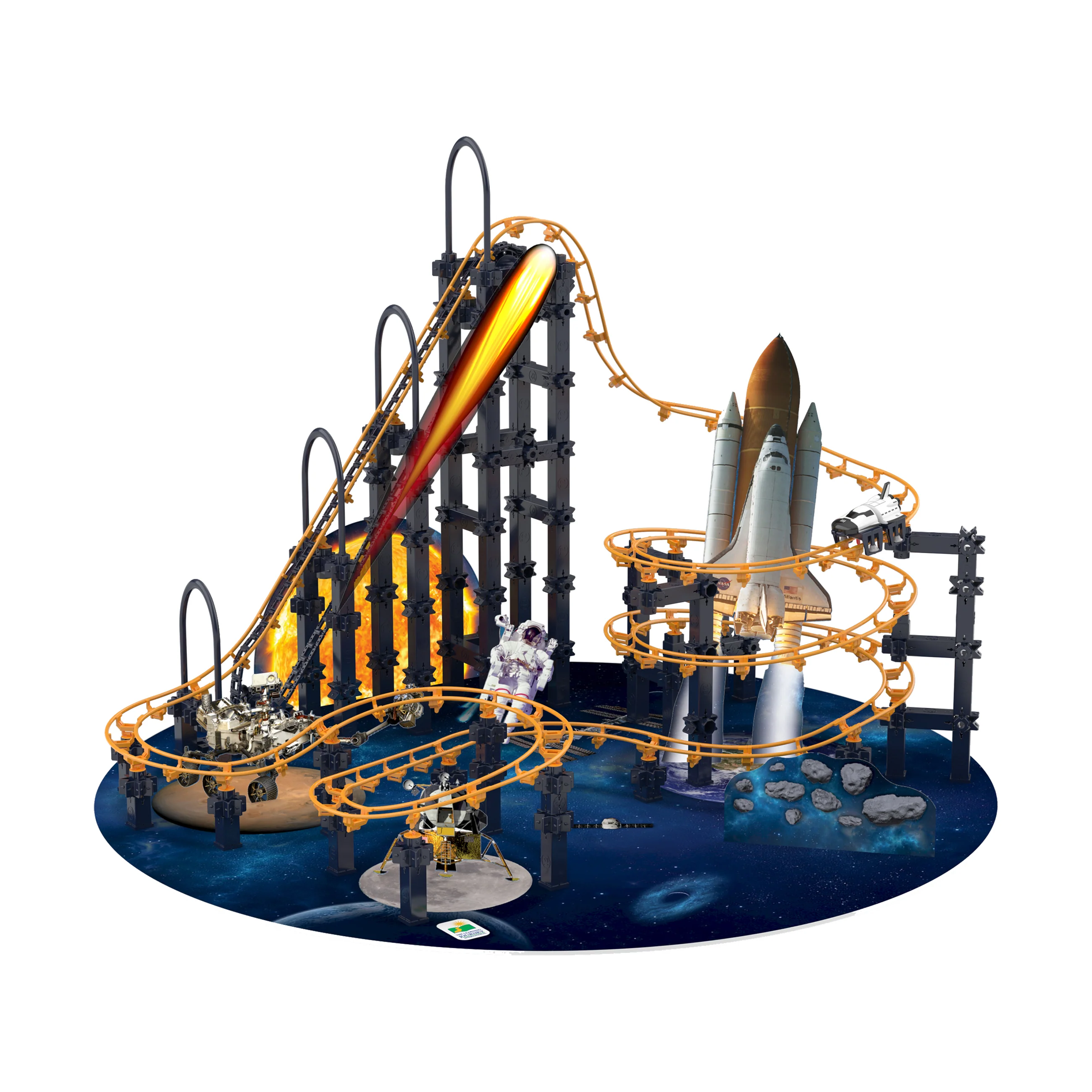 Techno Trax - Galactic Adventure: 300+ Pcs - Image 2