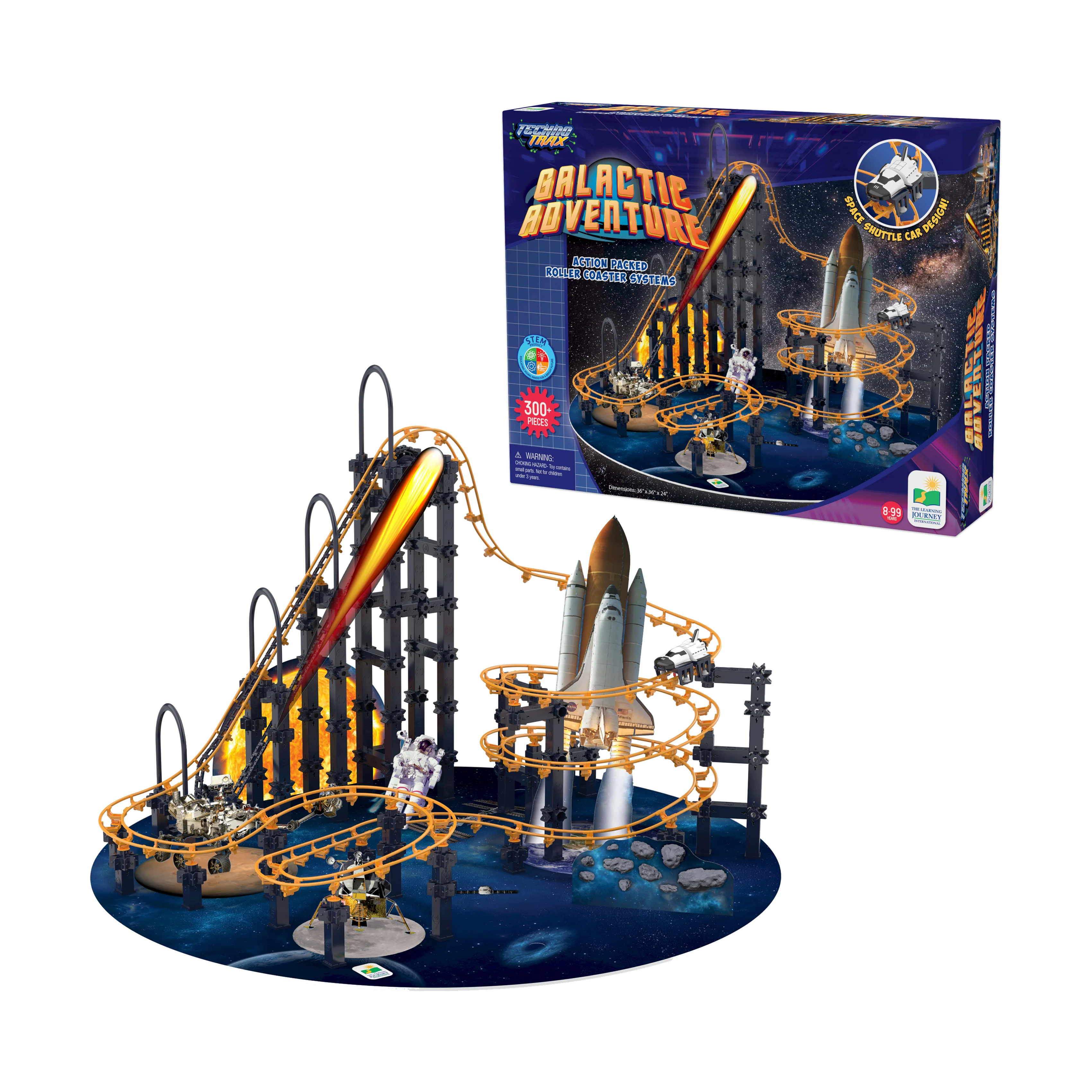 Techno Trax - Galactic Adventure: 300+ Pcs - Image 3