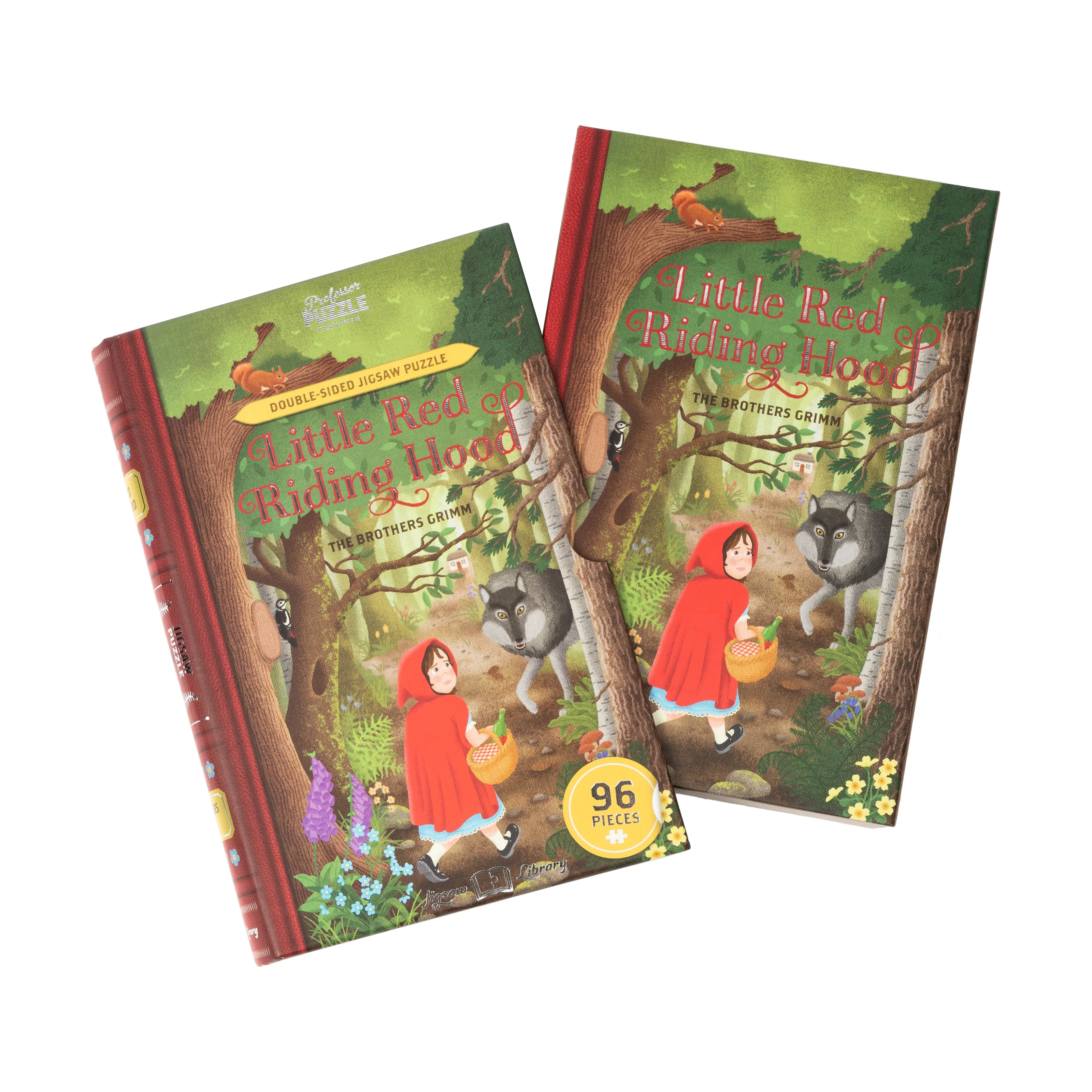 Professor Puzzle Brothers Grimm Little Red Riding Hood Jigsaw - 96 pc - Image 2