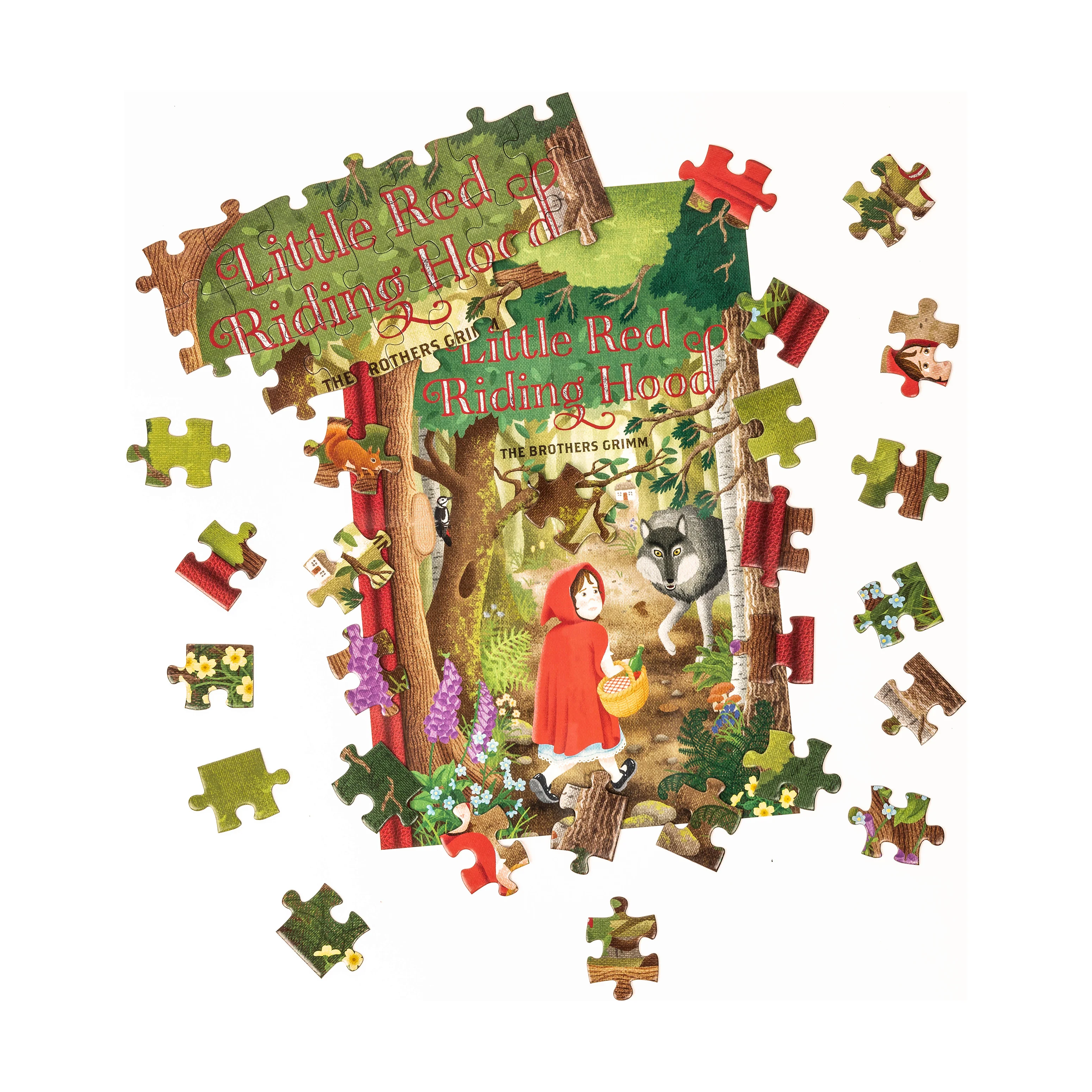 Professor Puzzle Brothers Grimm Little Red Riding Hood Jigsaw - 96 pc - Image 4