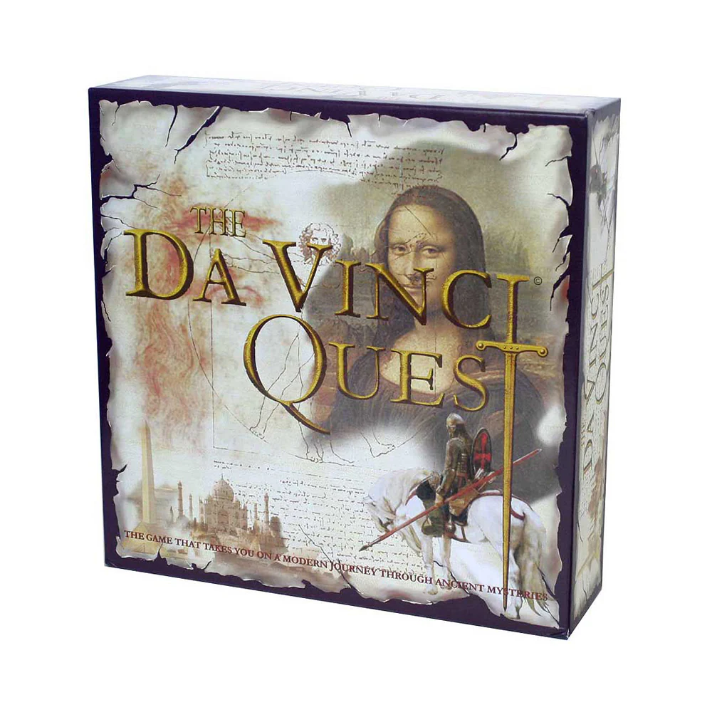 The Da Vinci Quest Trivia Board Game by John N. Hansen Co.