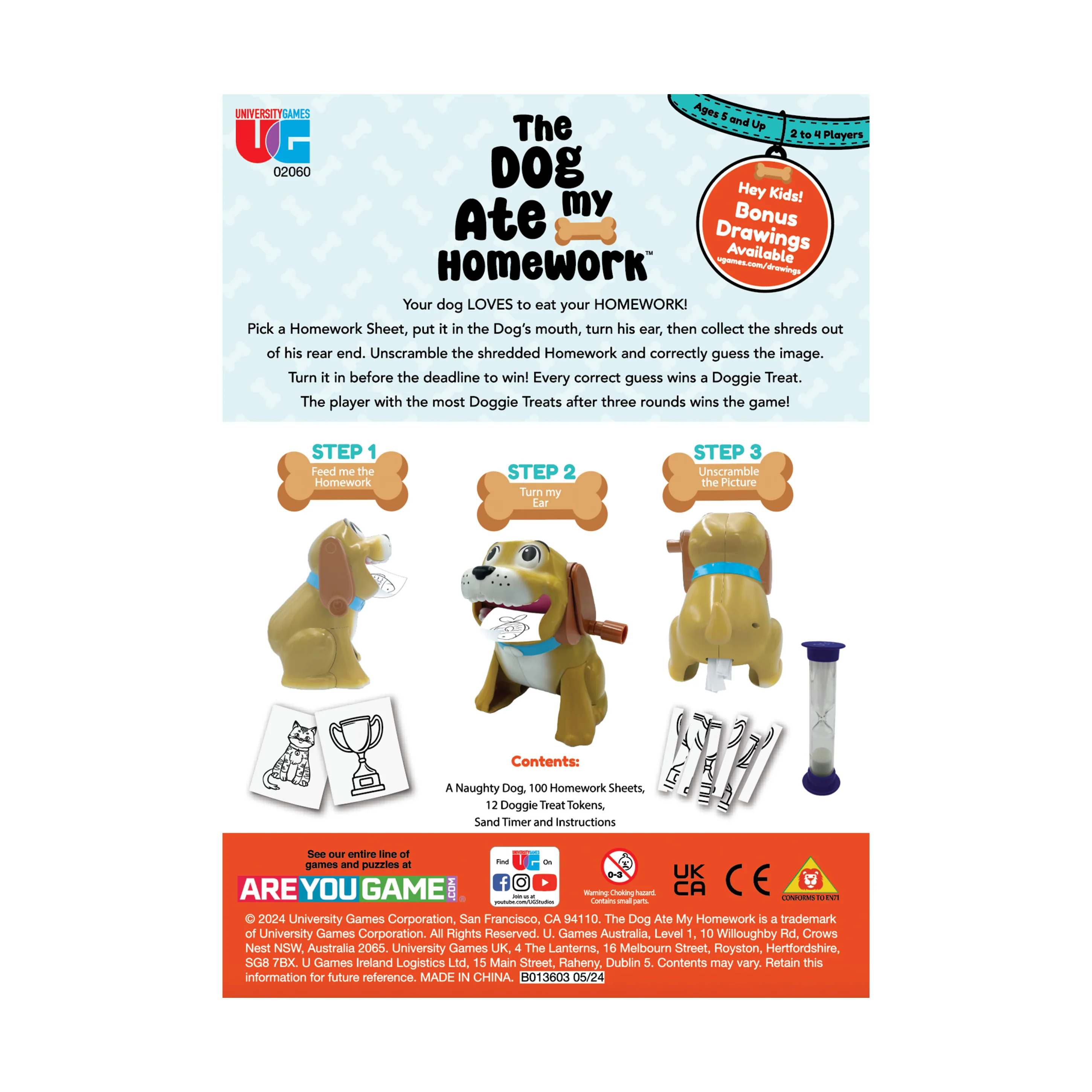 The Dog Ate My Homework Board Game by University Games - Image 3