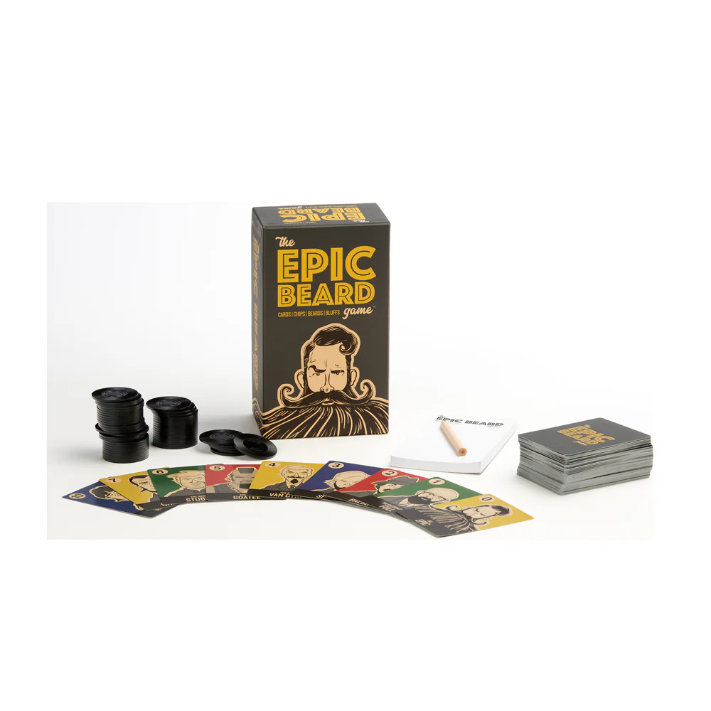 The Epic Beard Game Family Bluffing Card Game - Image 3