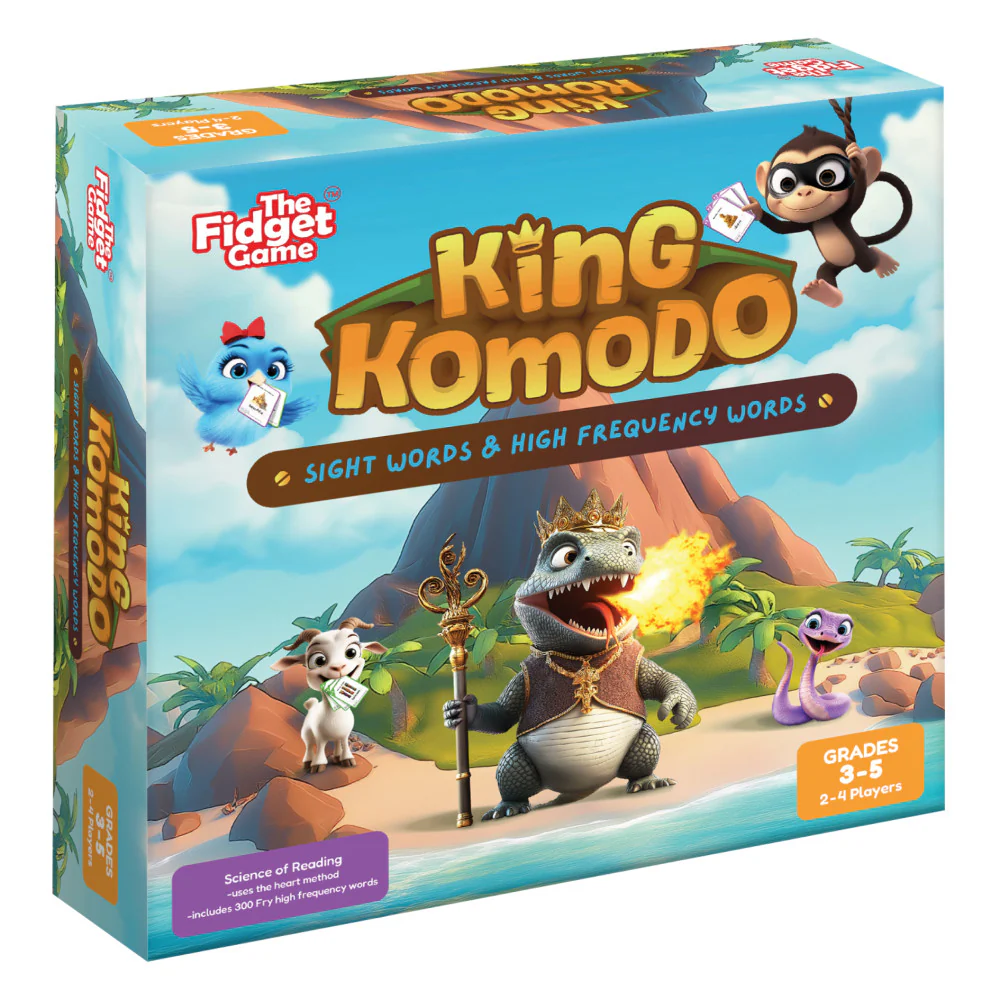 The Fidget Game King Komodo Educational Sight Word Adventure - Image 6