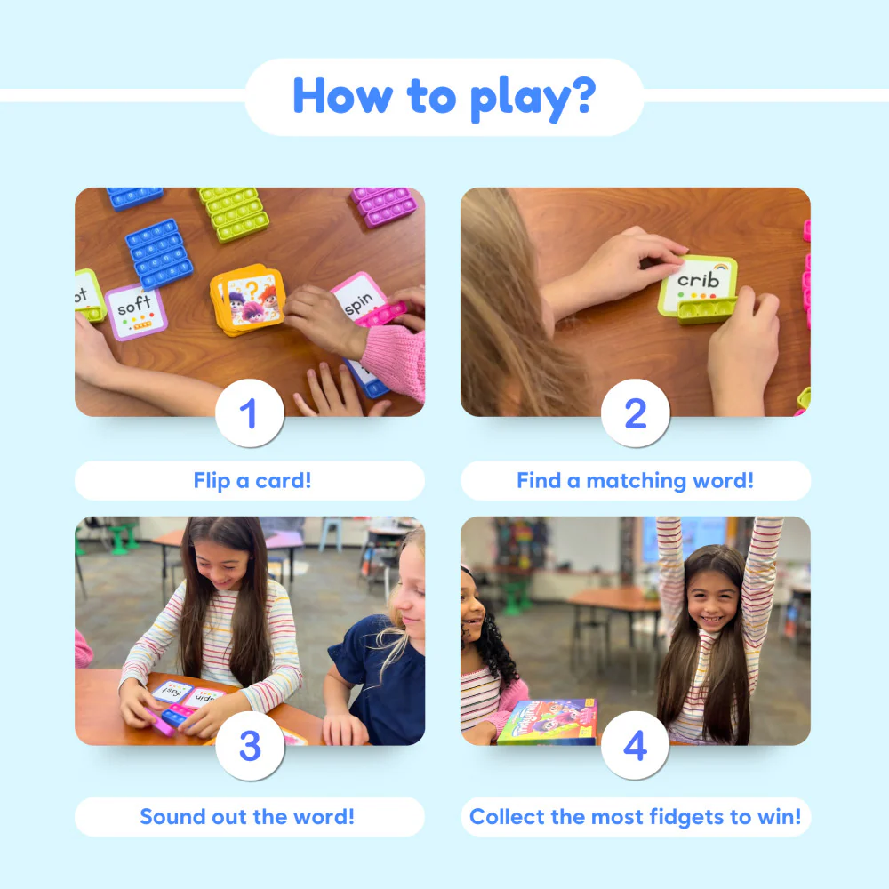 Tricky Trolls Fidget Game Blending Bingo Educational Game - Image 5