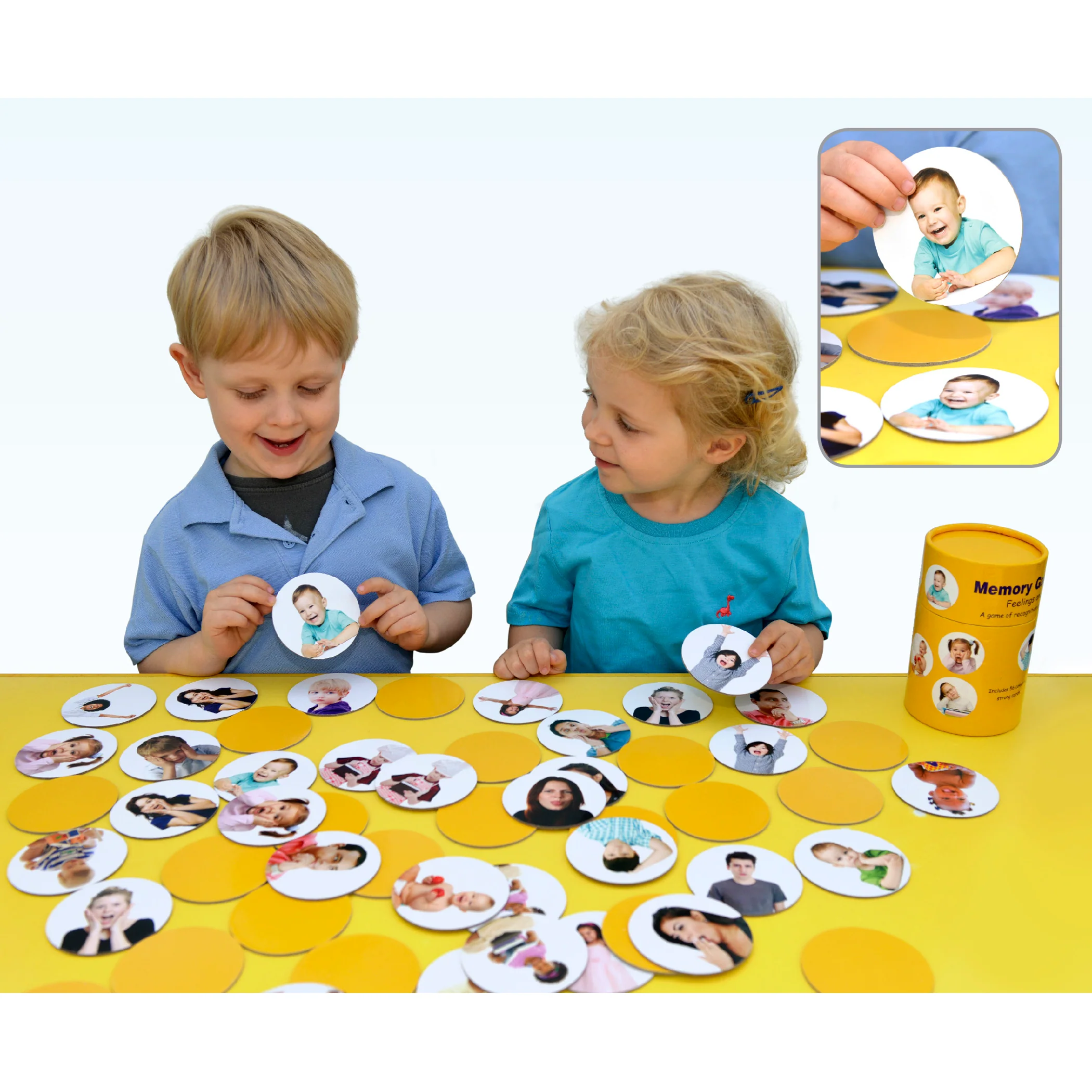 The Freckled Frog Emotions Matching Game - Real People Emotional Discovery - Image 2
