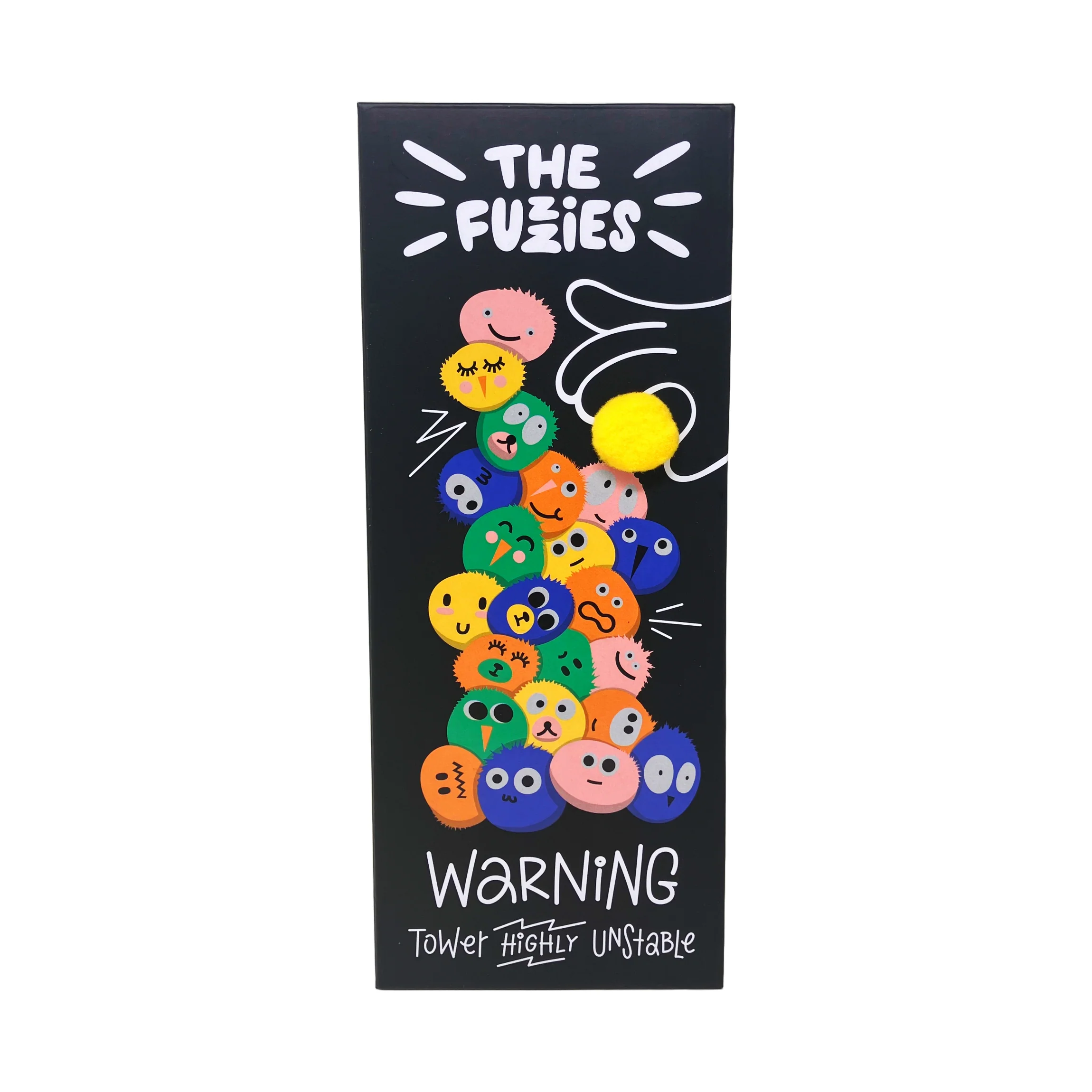 The Fuzzies Colorful Tower Stacking Family Game - Image 3