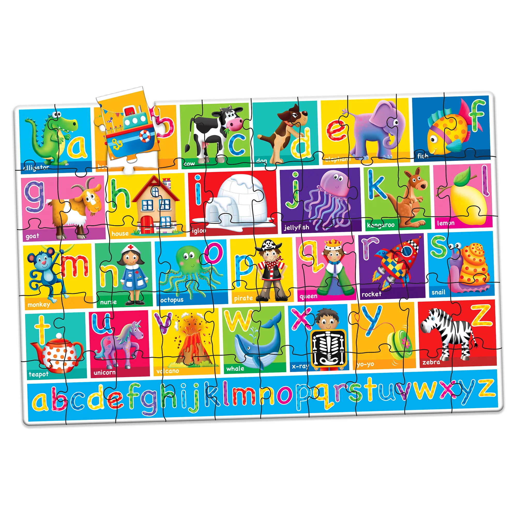 The Learning Journey Jumbo Floor Puzzles - Alphabet - Colorful Educational Toy - Image 2