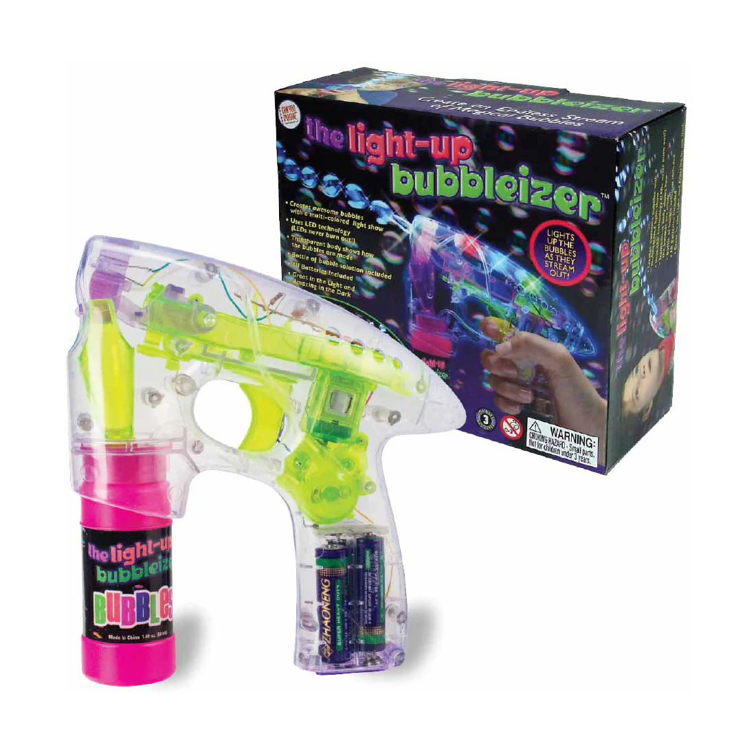 Light-Up Bubbleizer: Magical Bubble and Light Show Toy - Image 2