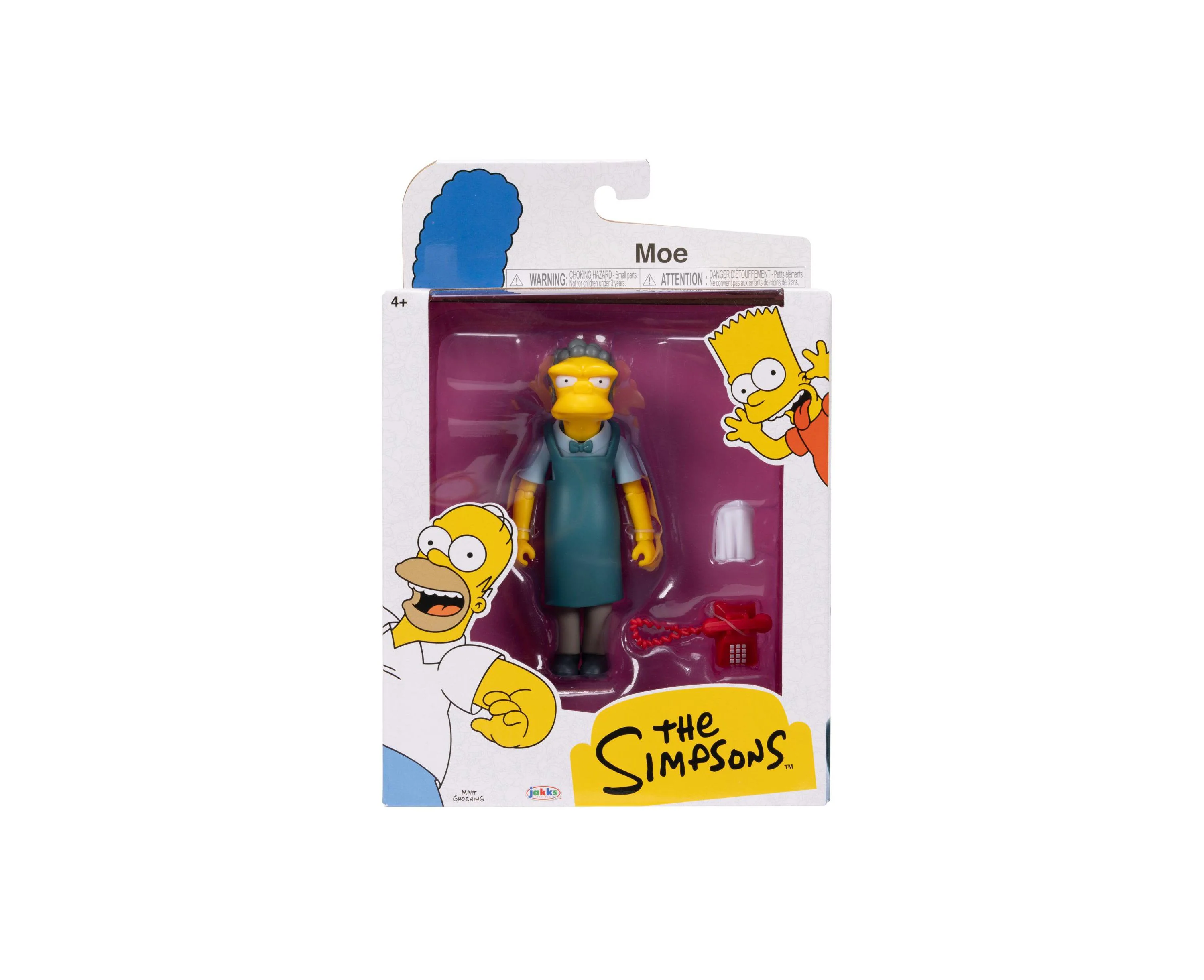 The Simpsons Official 5" Moe Action Figure - Wave 2 Series - Image 2