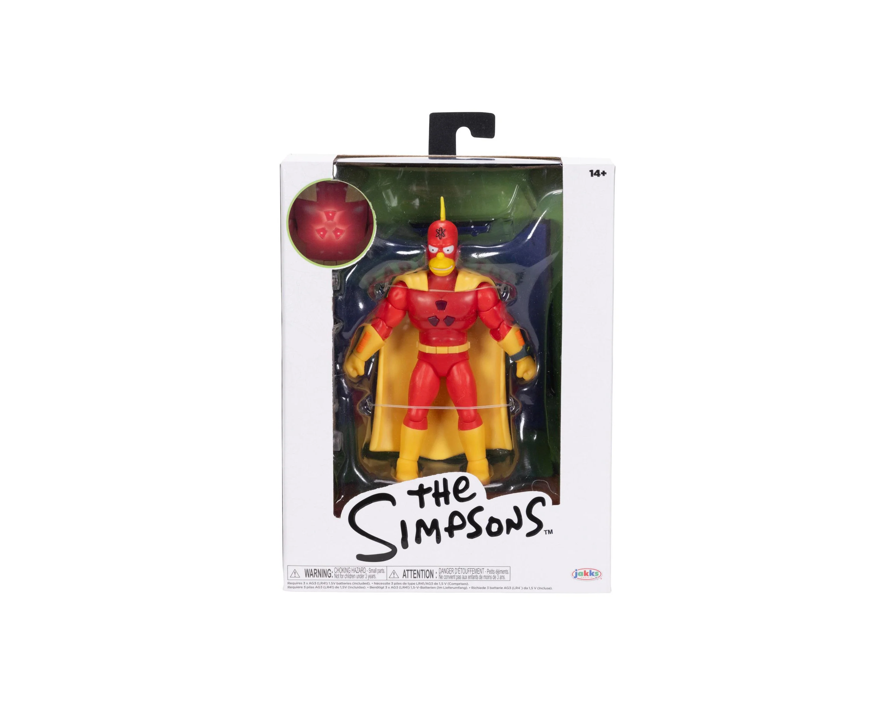 JAKKS Pacific The Simpsons 5-inch Radioactive Man Collectible Action Figure - Image 2